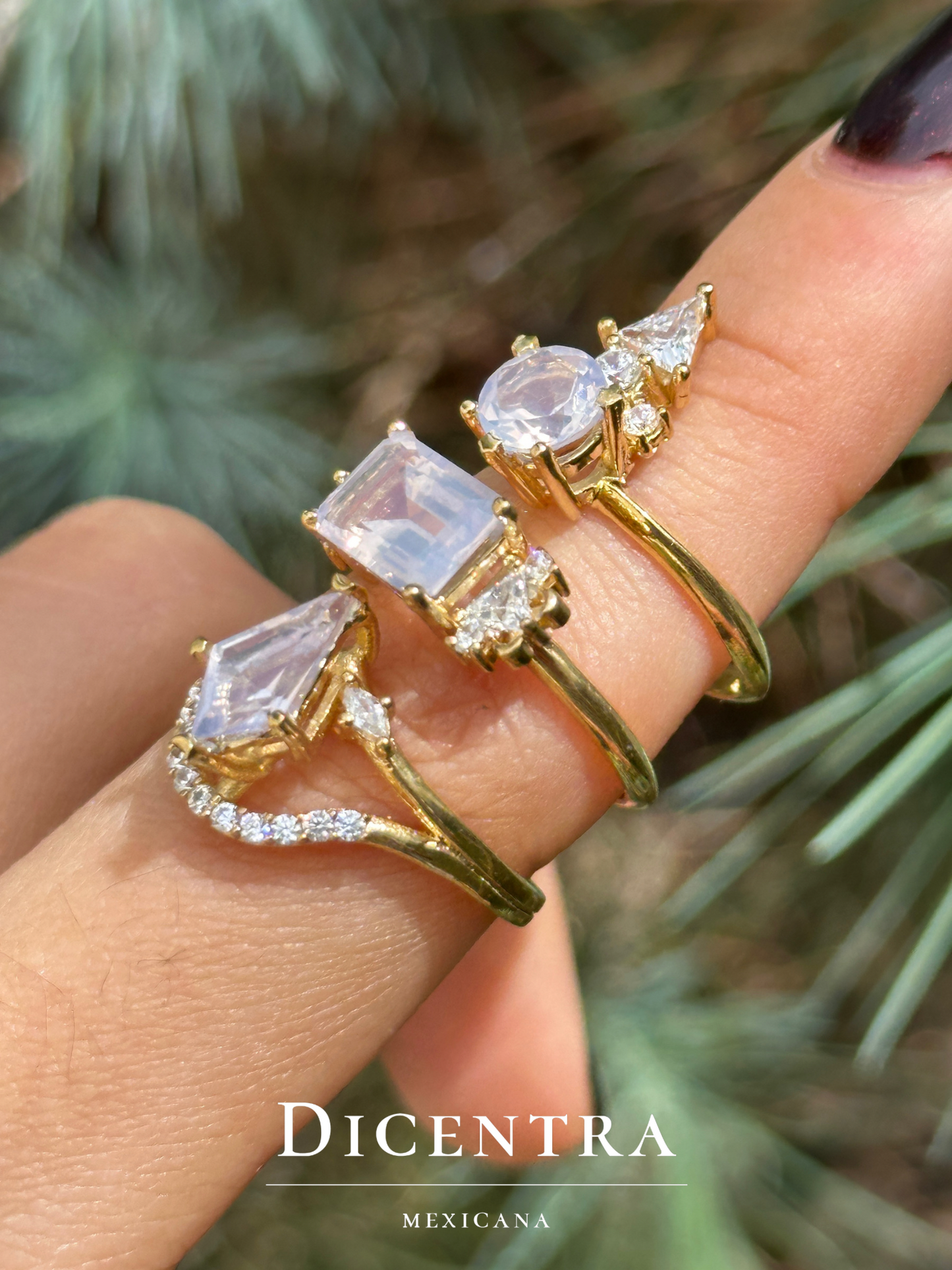 Anillo Elmira Cuarzo Lavanda