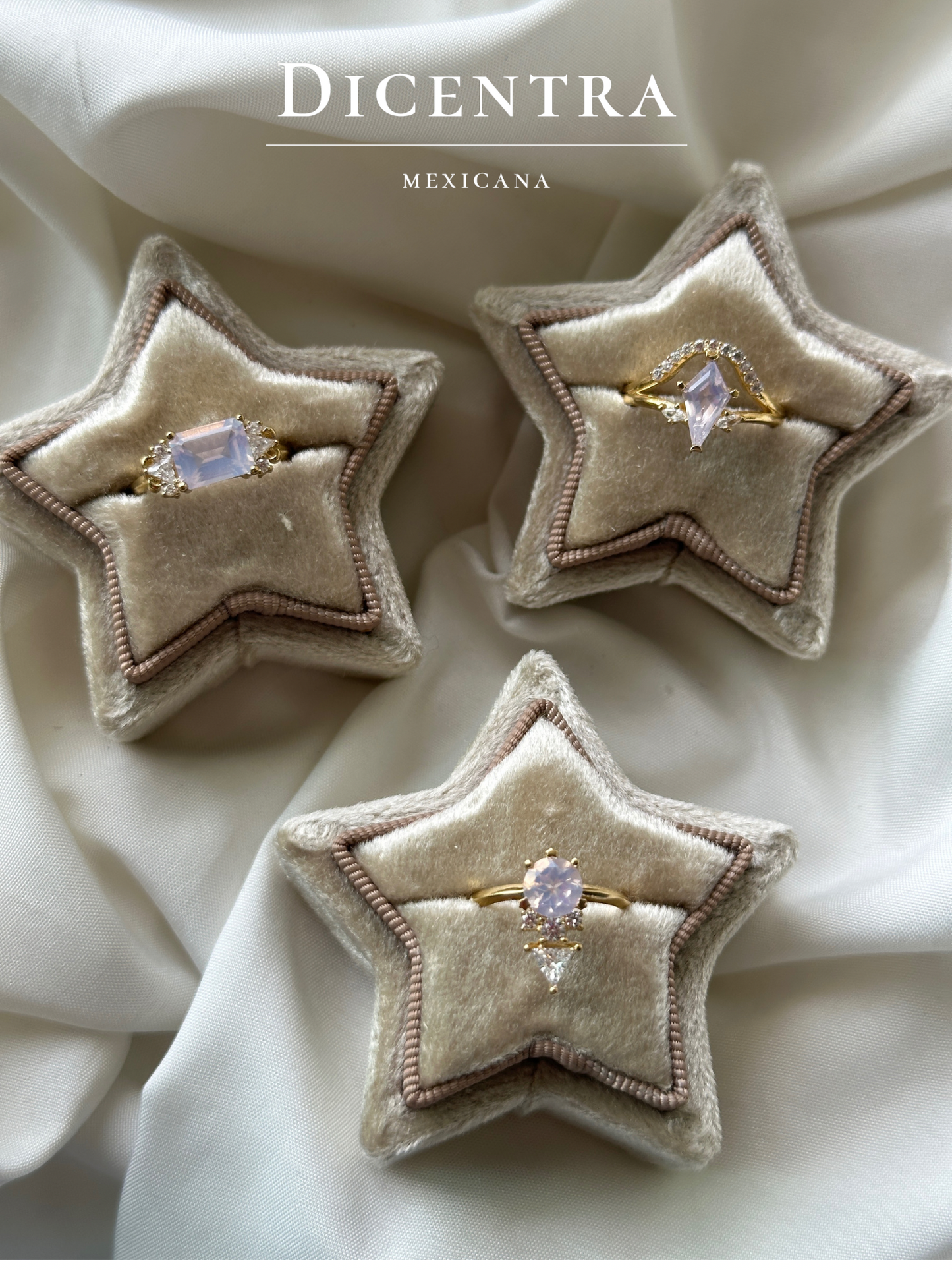 Anillo Lara Cuarzo lavanda