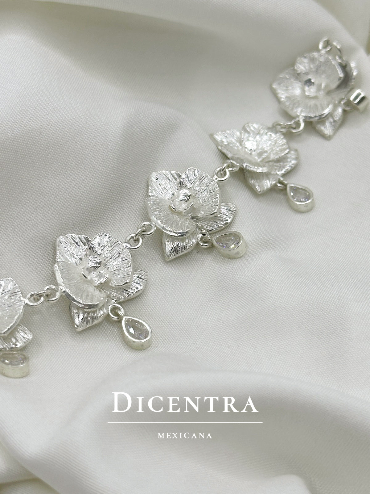 Pulsera Orquídea Ed. navideña