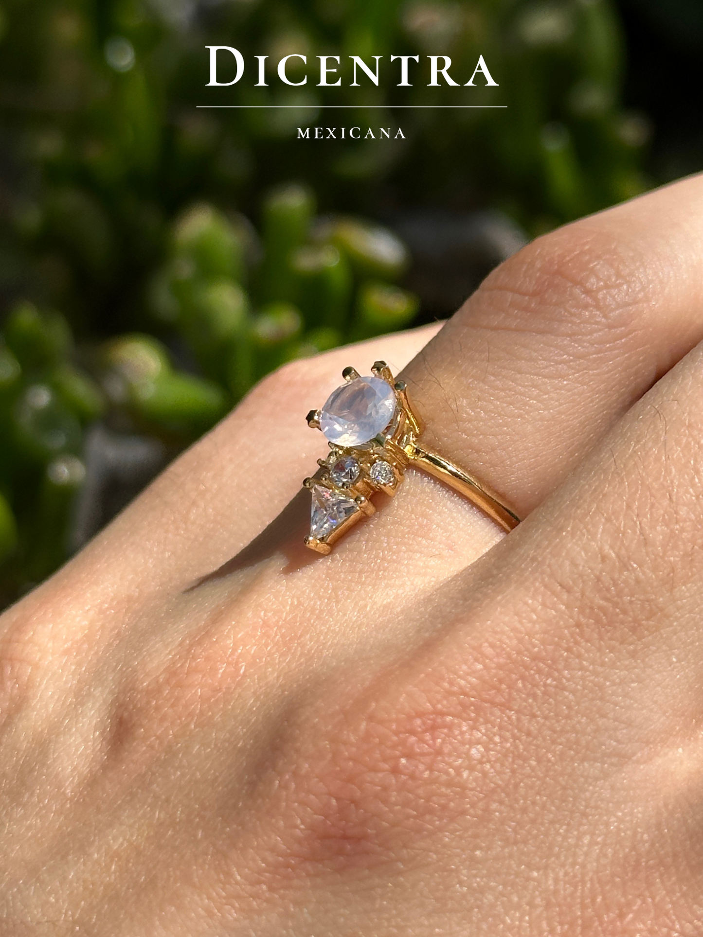 Anillo Kamra Cuarzo Lavanda