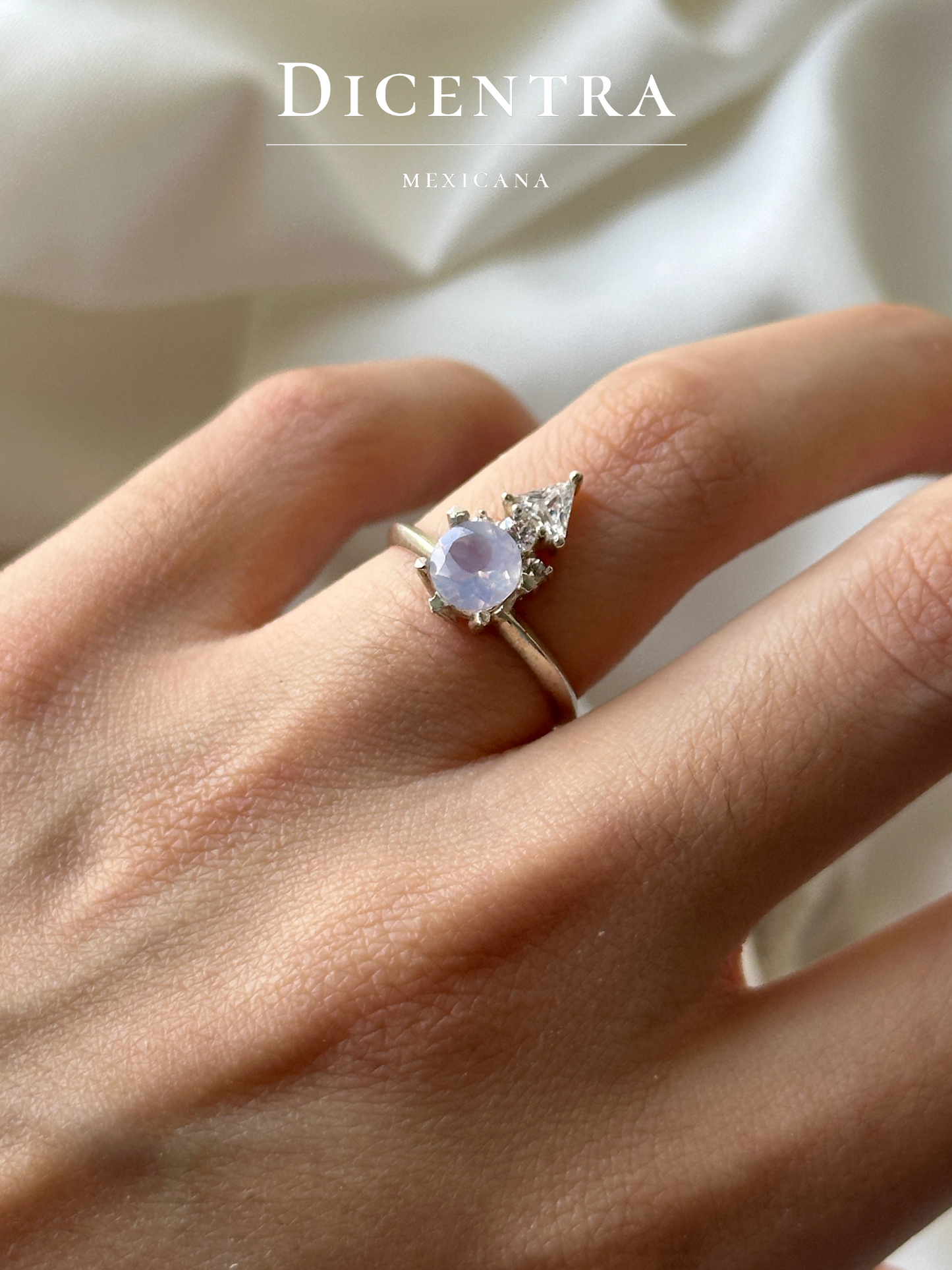 Anillo Kamra Cuarzo Lavanda