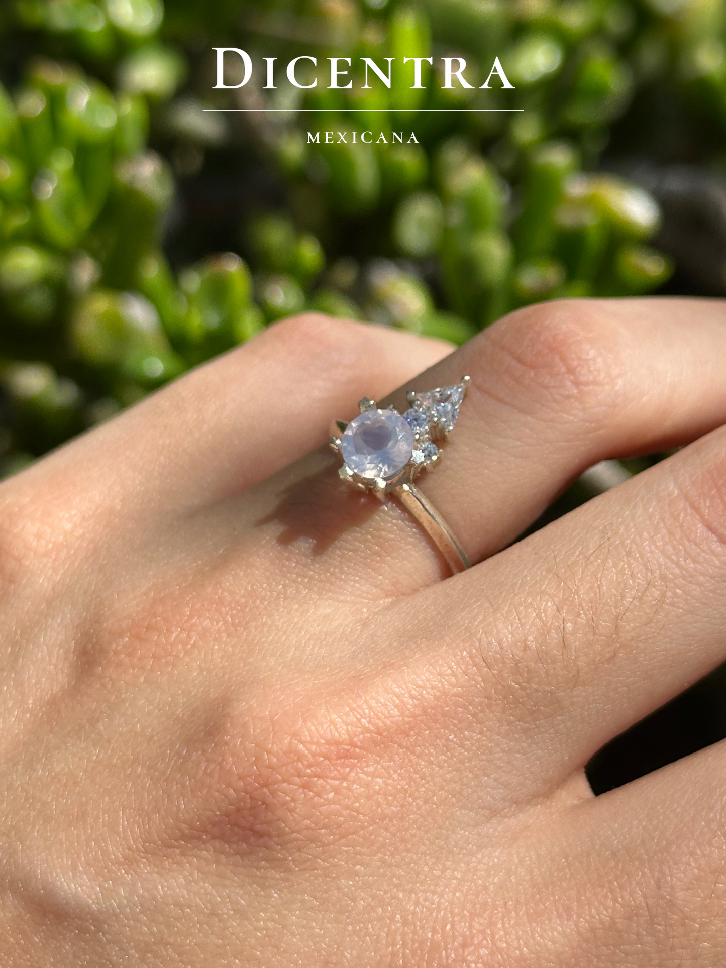 Anillo Kamra Cuarzo Lavanda