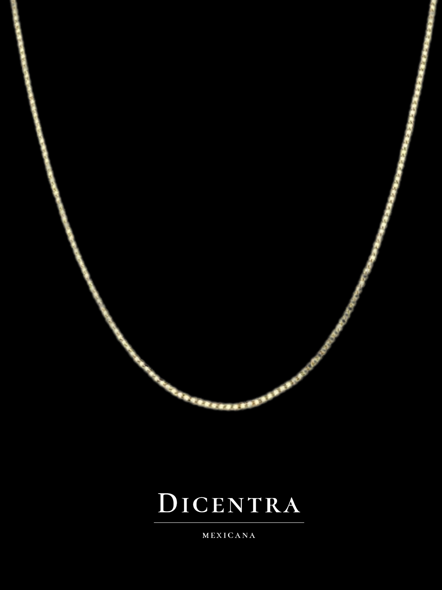Cadena de plata .925