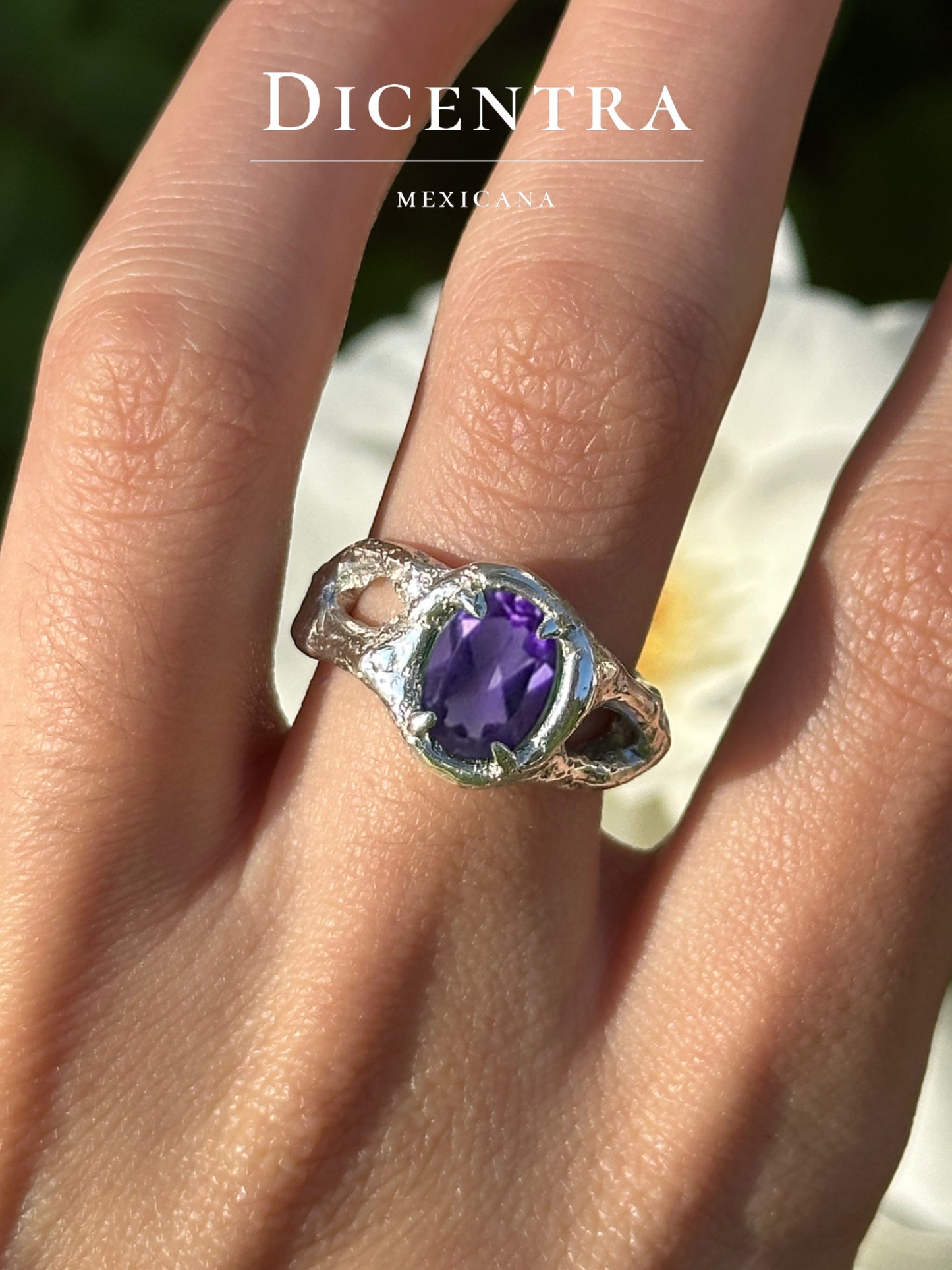Anillo Kamil amatista