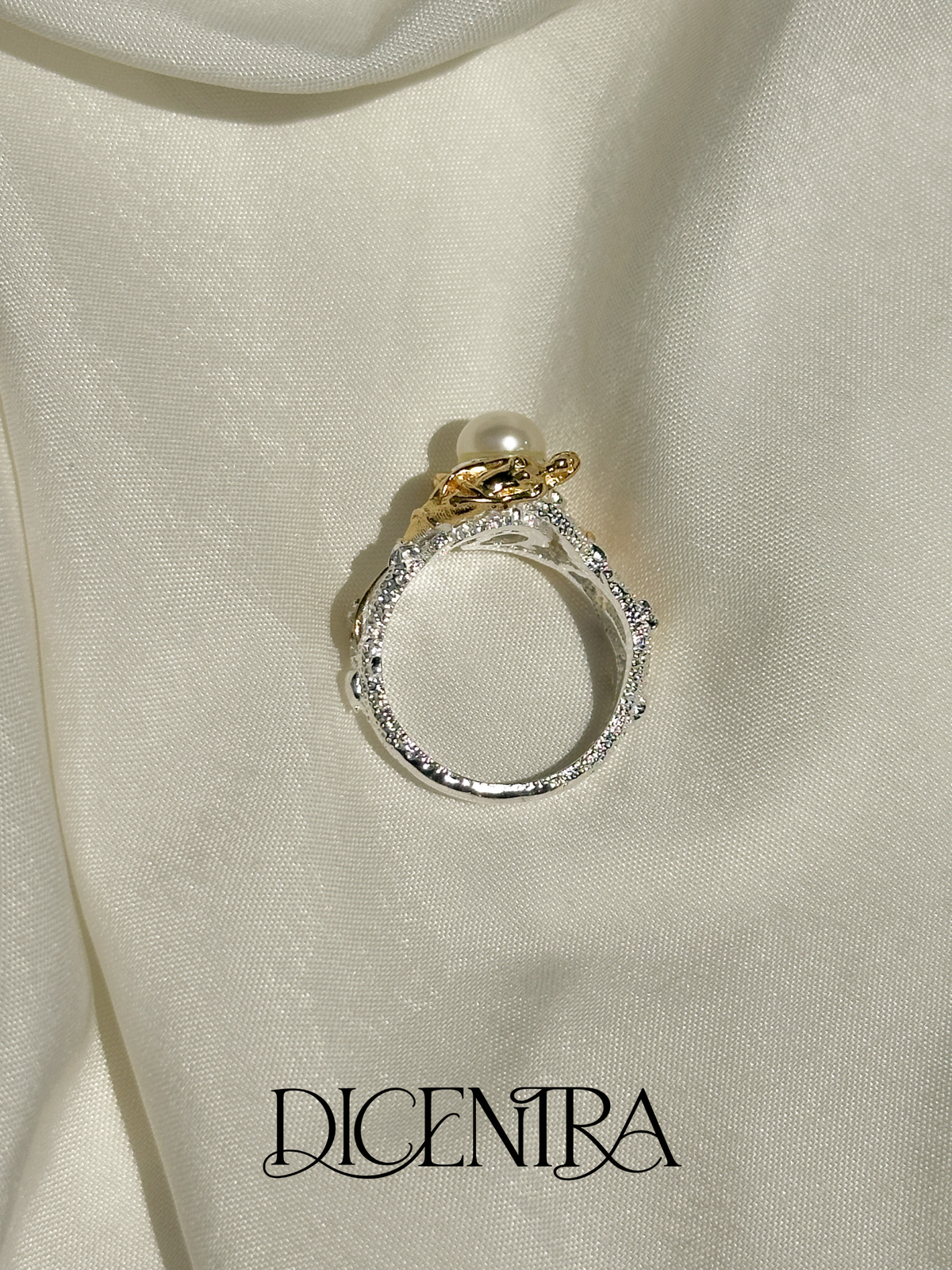 Anillo Sirena Perla