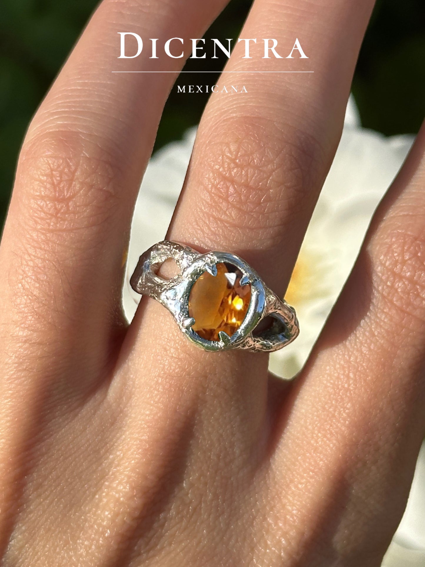Anillo Kamil Citrino