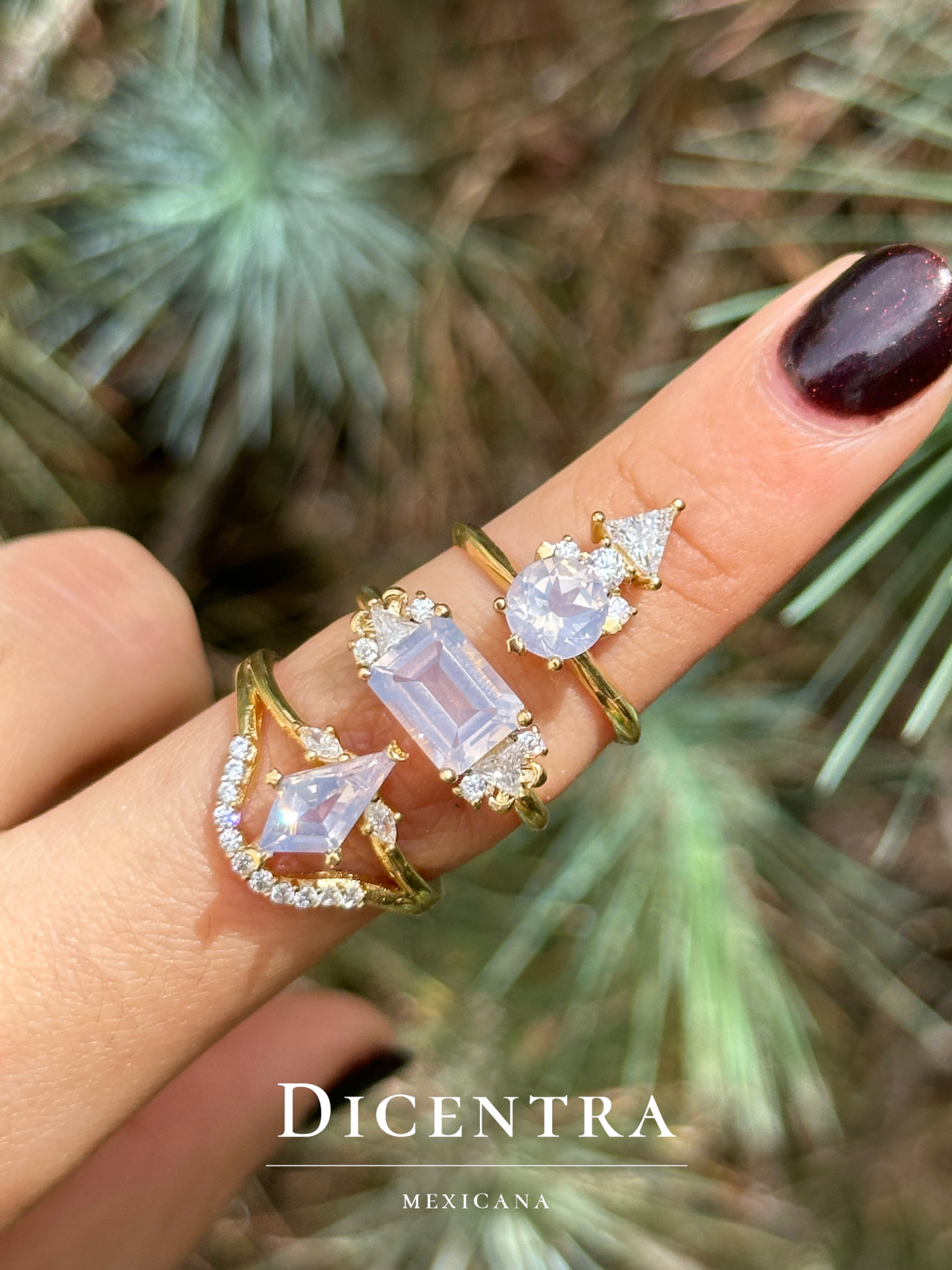 Anillo Elmira Cuarzo Lavanda