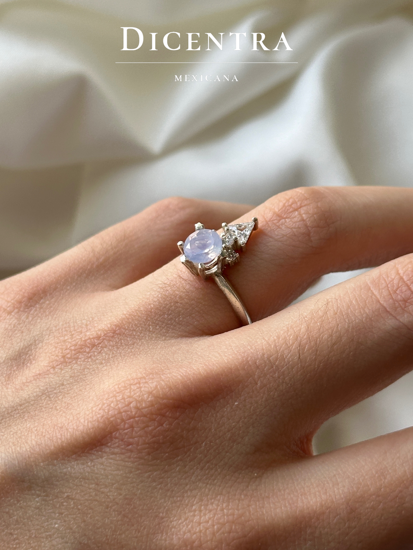 Anillo Kamra Cuarzo Lavanda