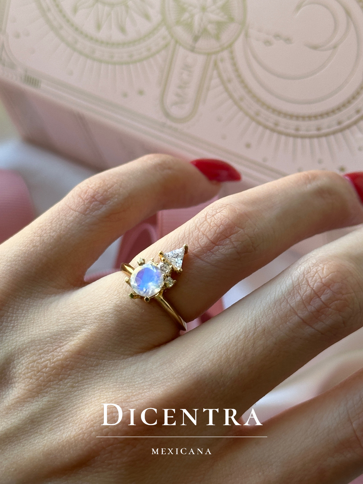 Anillo Kamra Piedra Luna