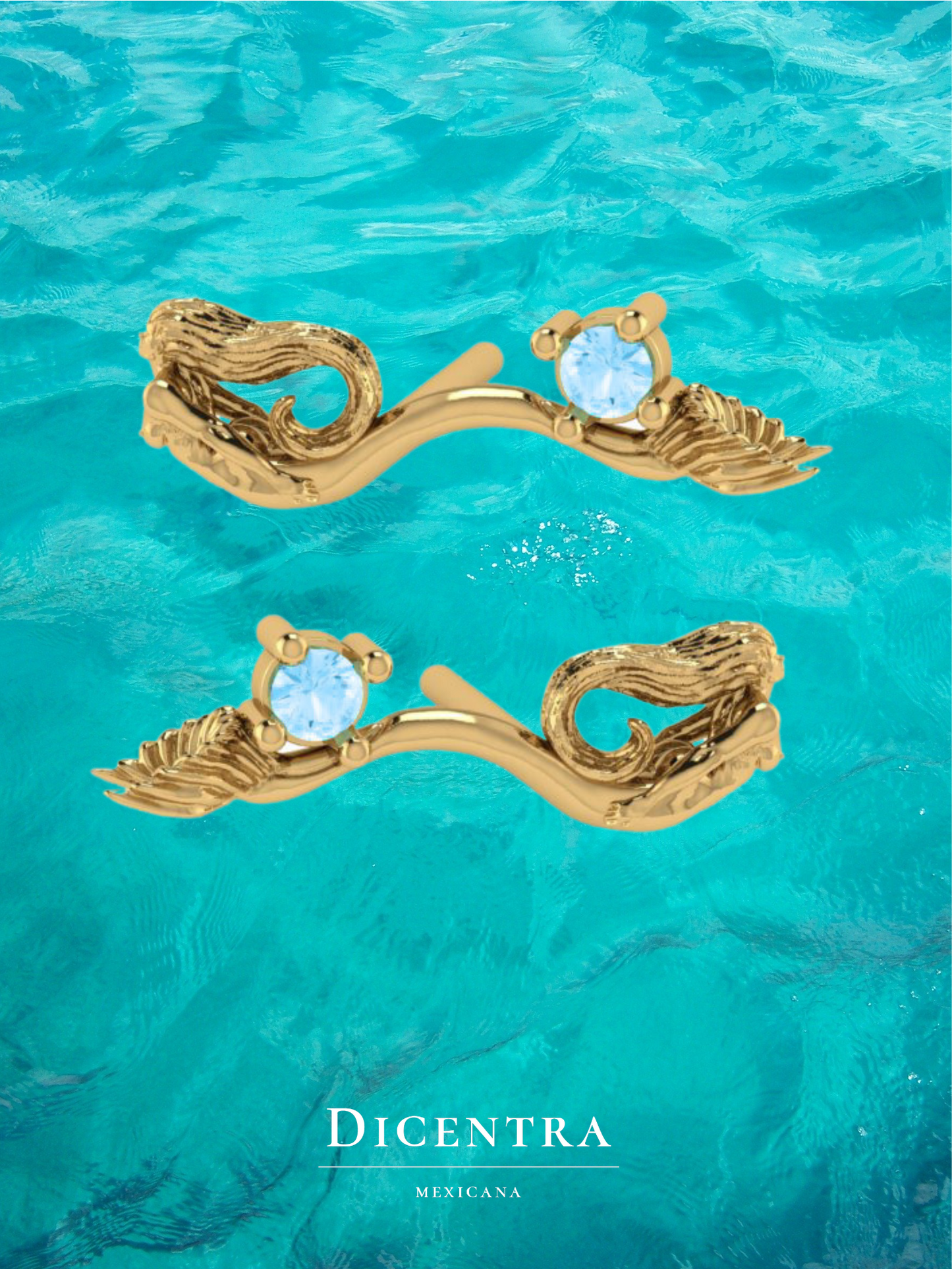 Aretes Sirena