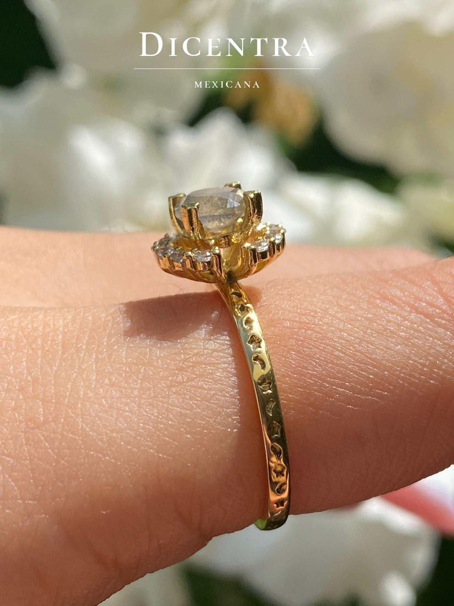 Anillo Reina Hada Labradorita