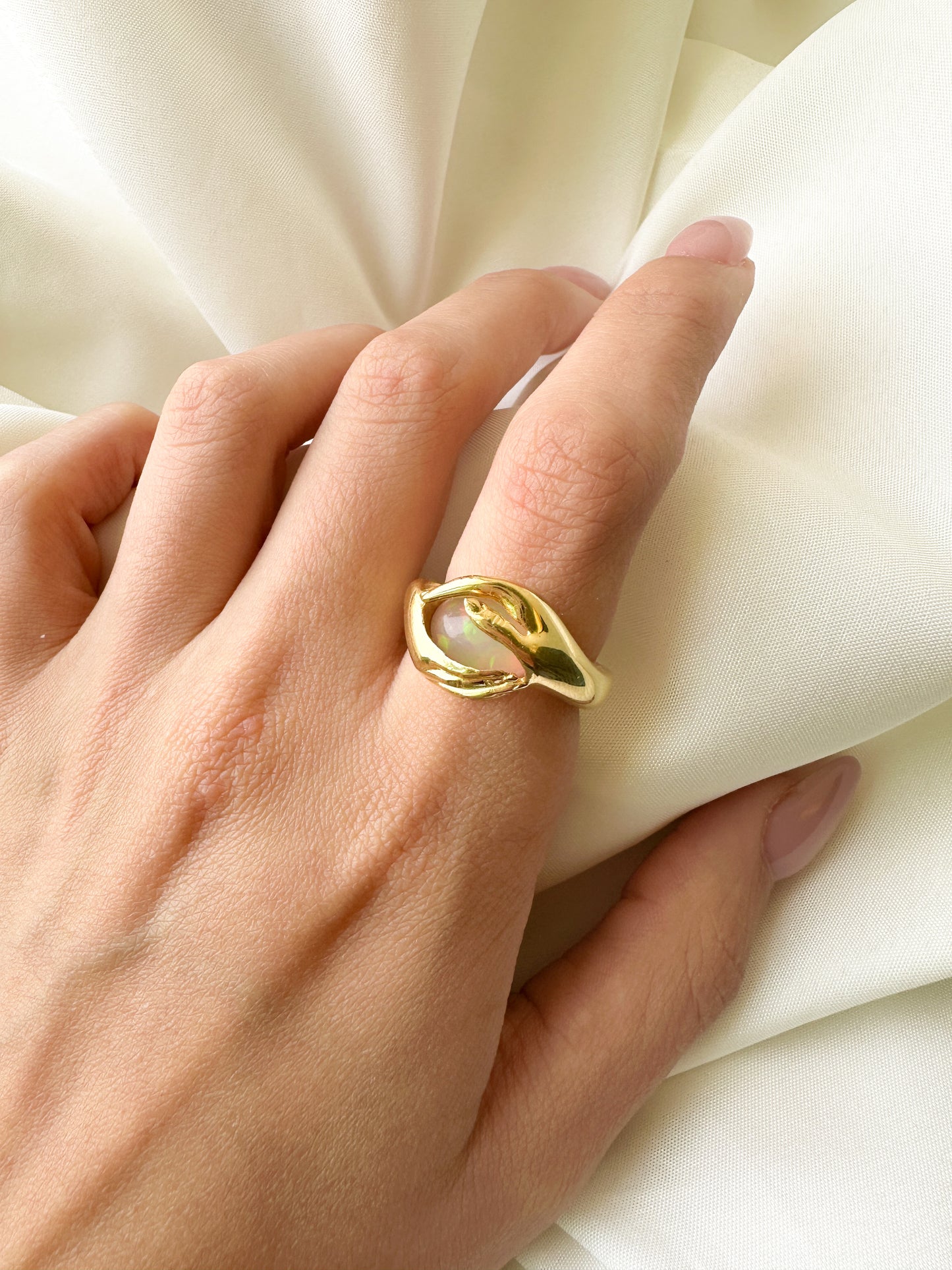 Anillo amor eterno Ópalo