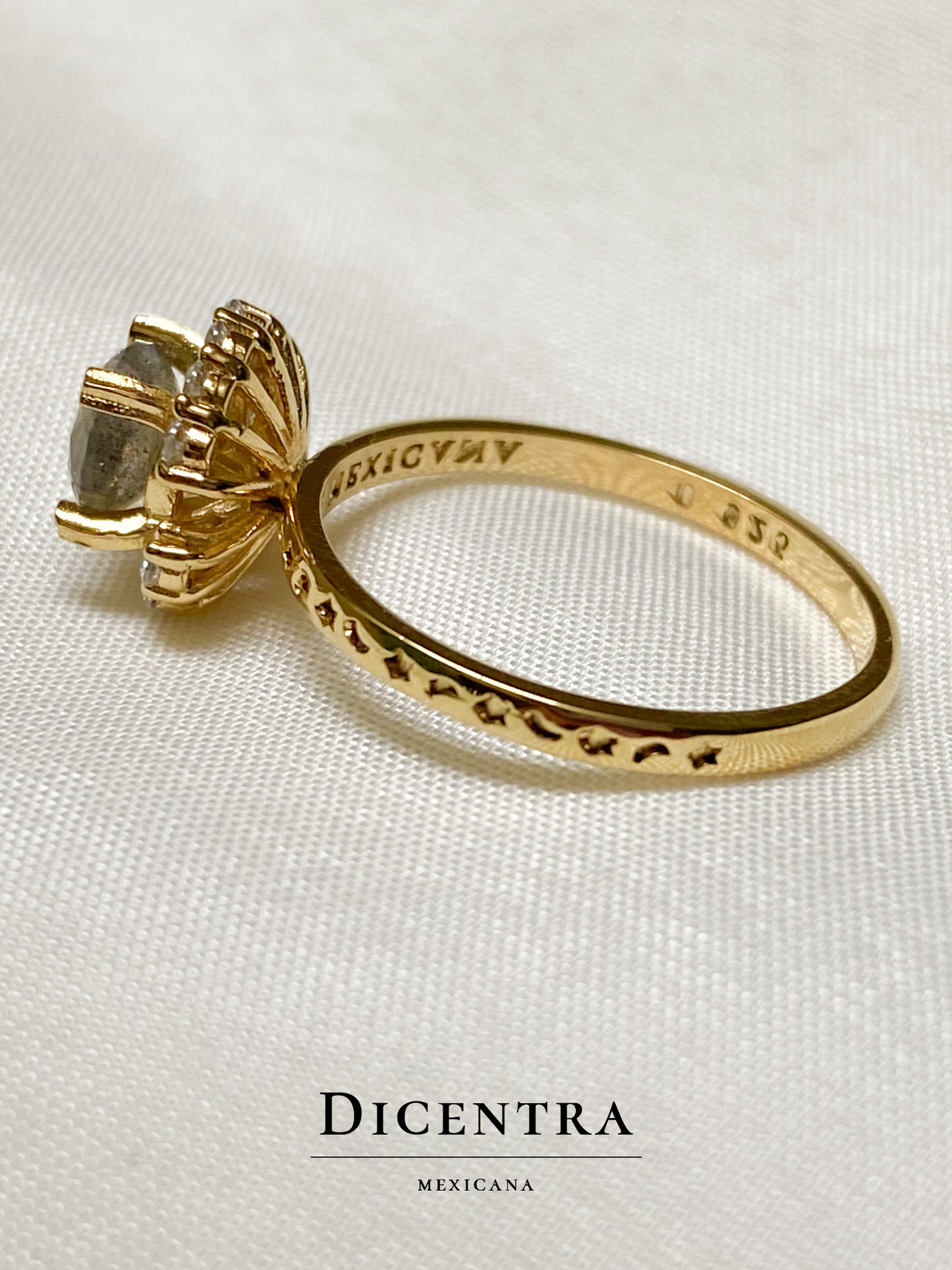 Anillo Reina Hada Labradorita