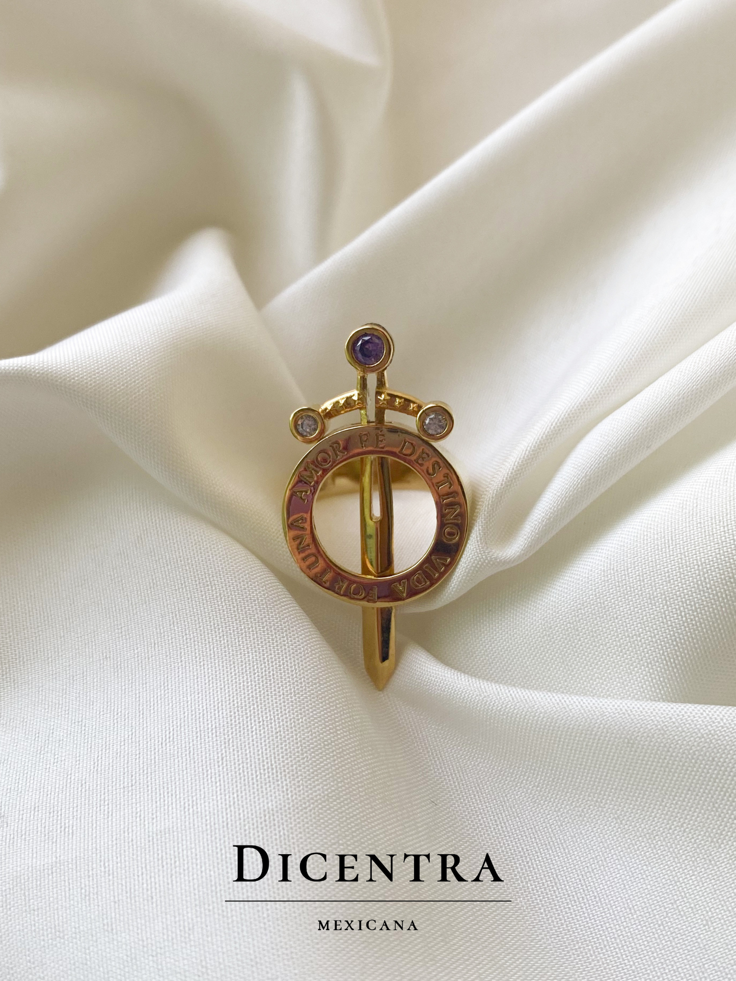 Anillo Fortuna Morado