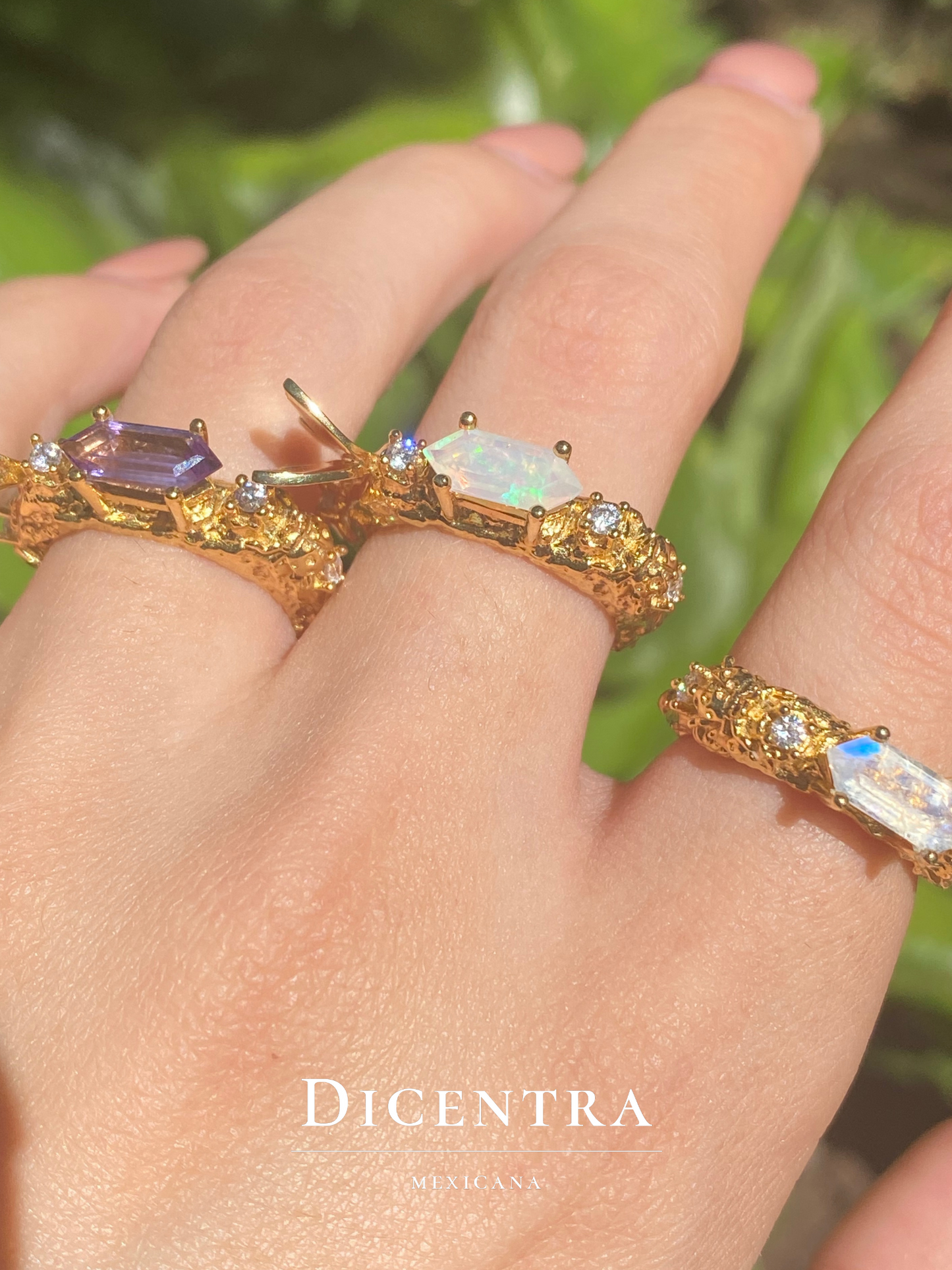 Anillo Mariposa Amatista