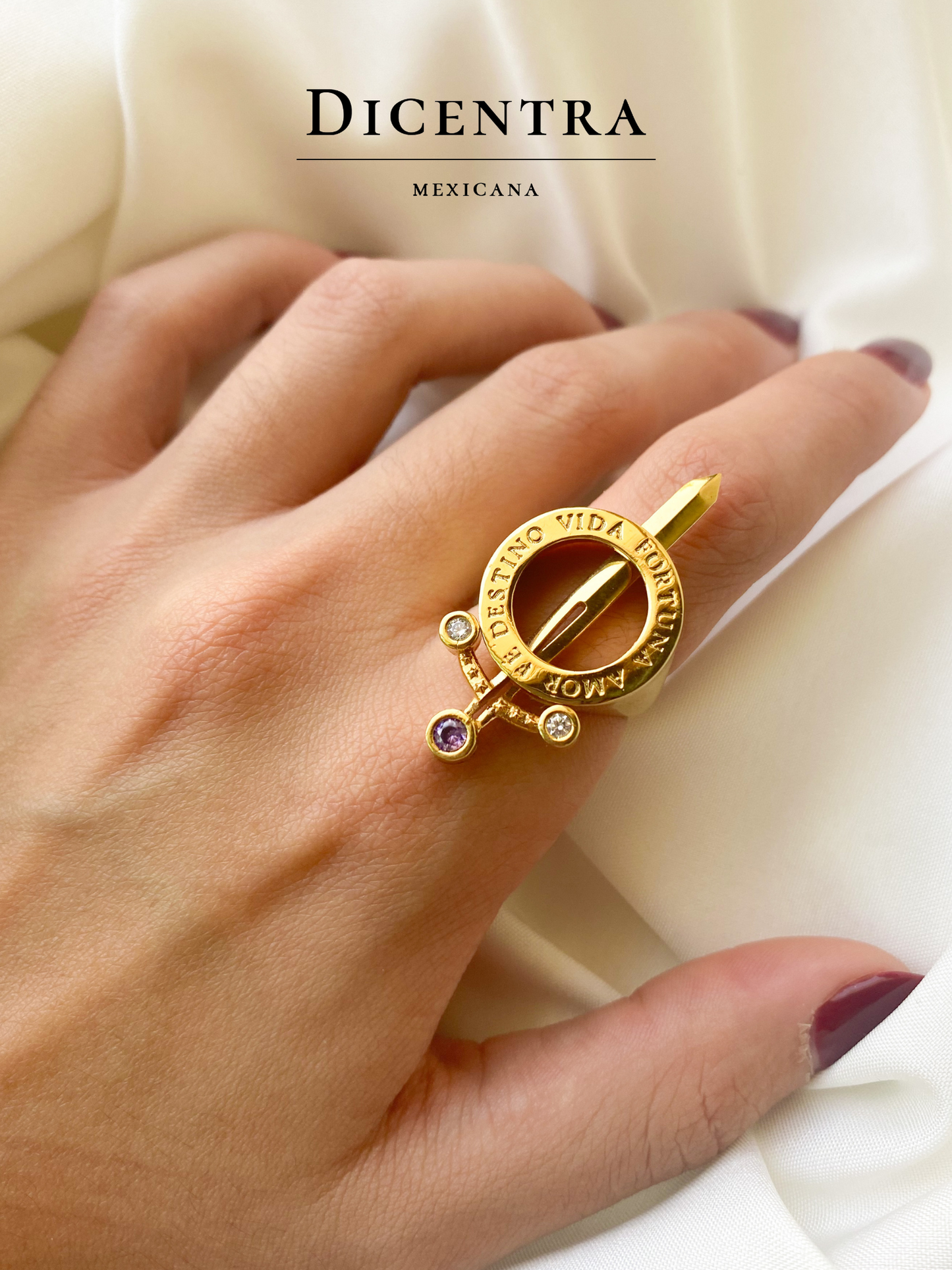 Anillo Fortuna Morado