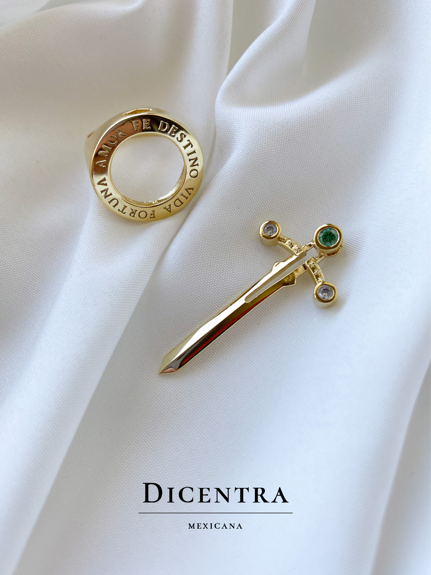 Anillo Fortuna Verde