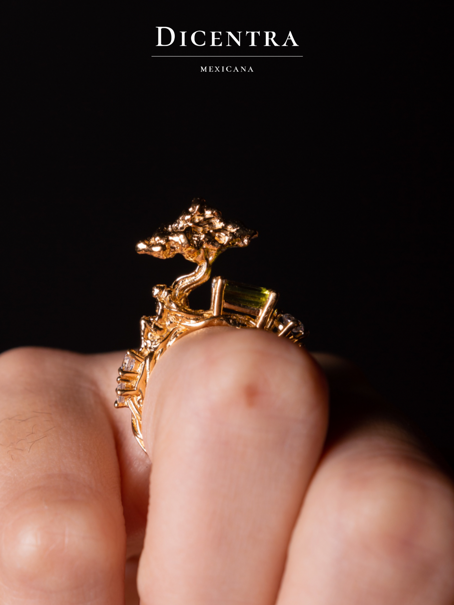 Anillo Elentari Peridoto