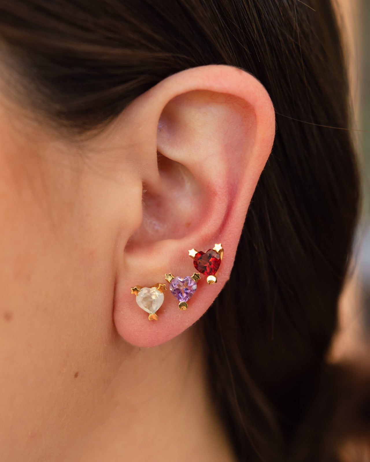 Aretes Amor (Envío inmediato)
