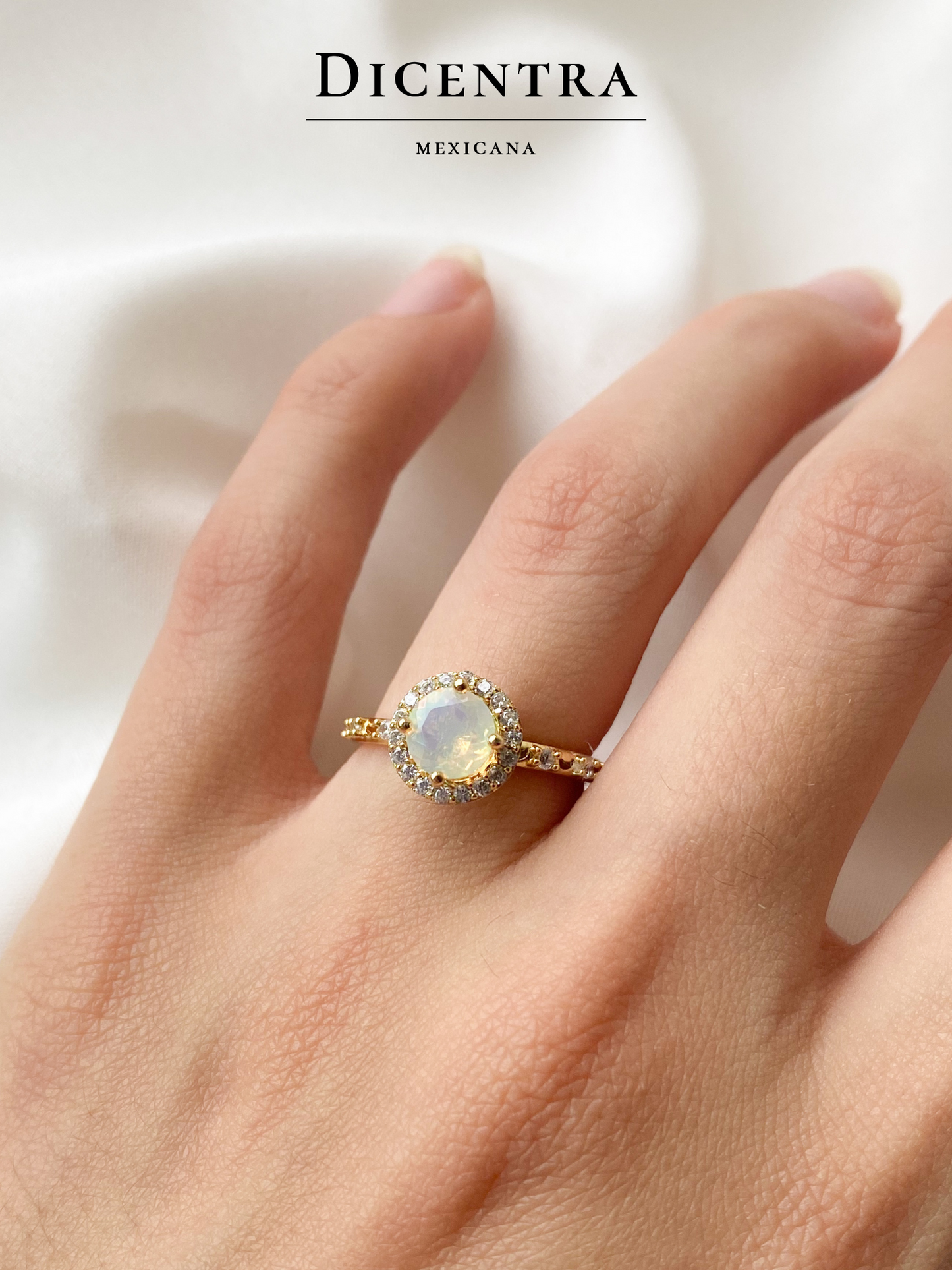 Anillo Fátima Ópalo