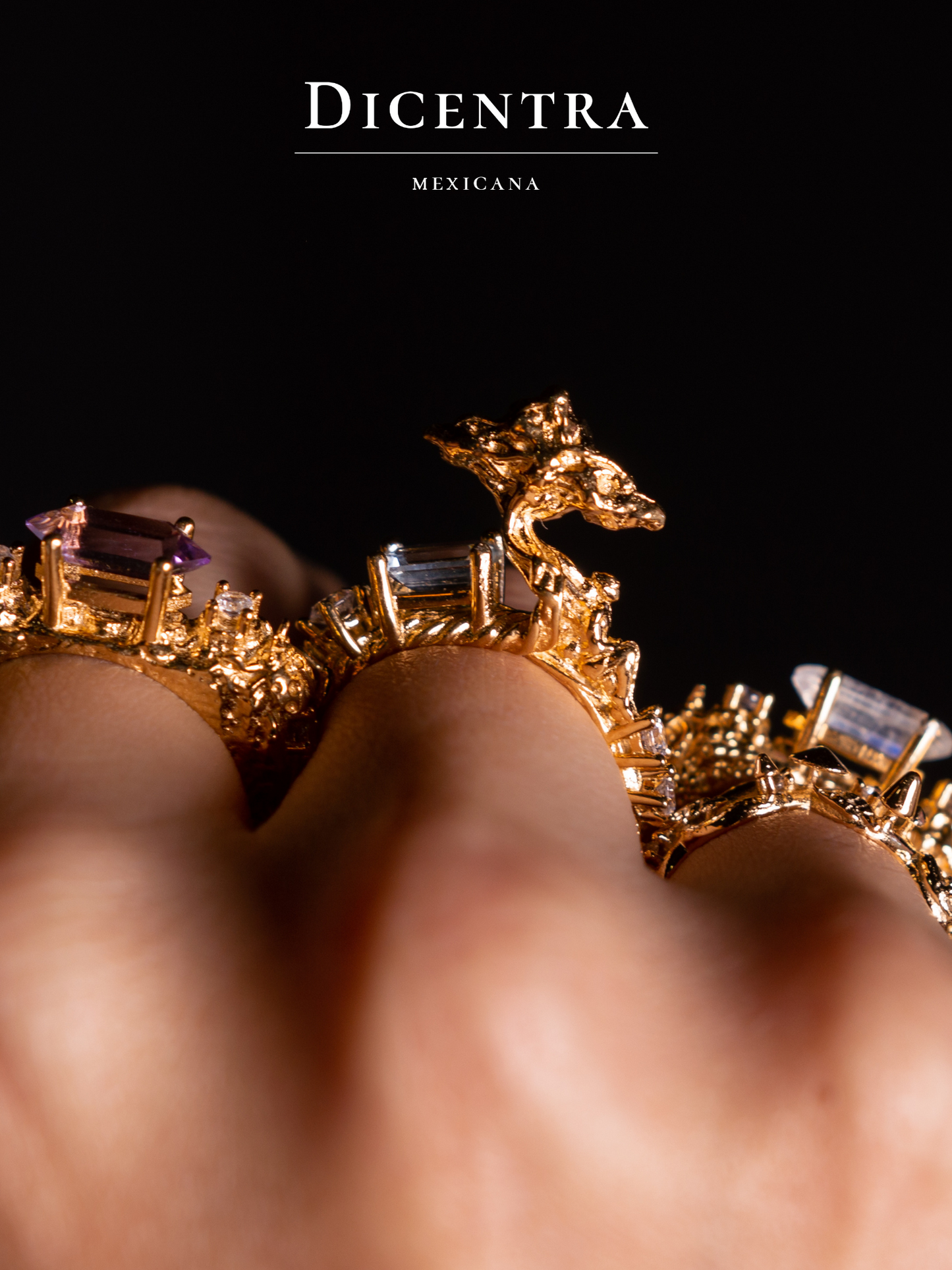 Anillo Elentari Aguamarina