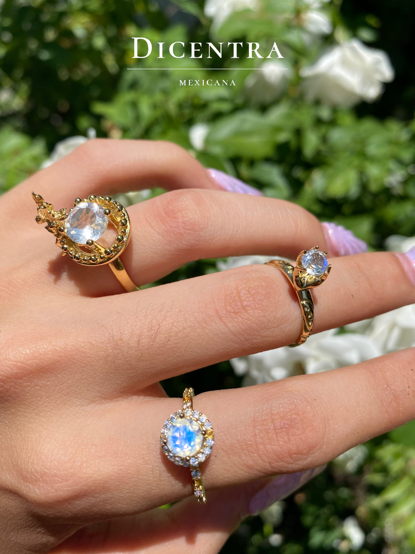 Anillo Fátima Piedra Luna