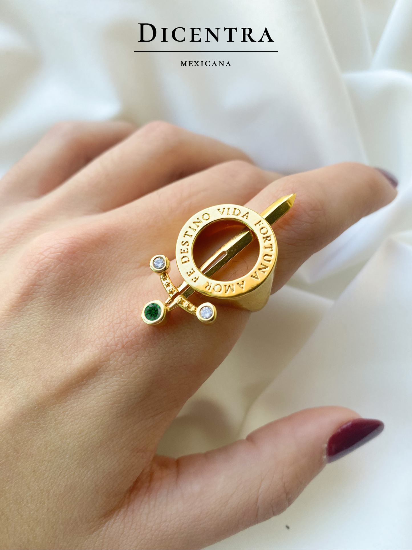 Anillo Fortuna Verde