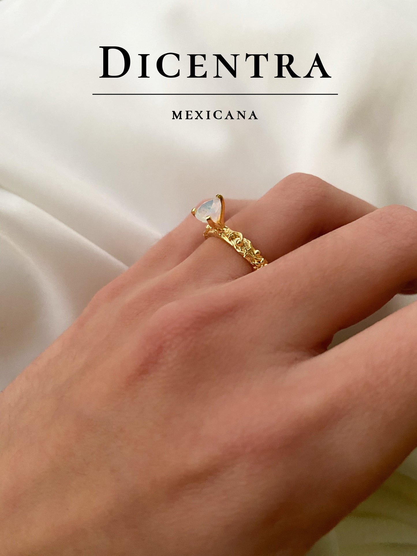 Anillo Bosque Encantado San Valentín Plata .925