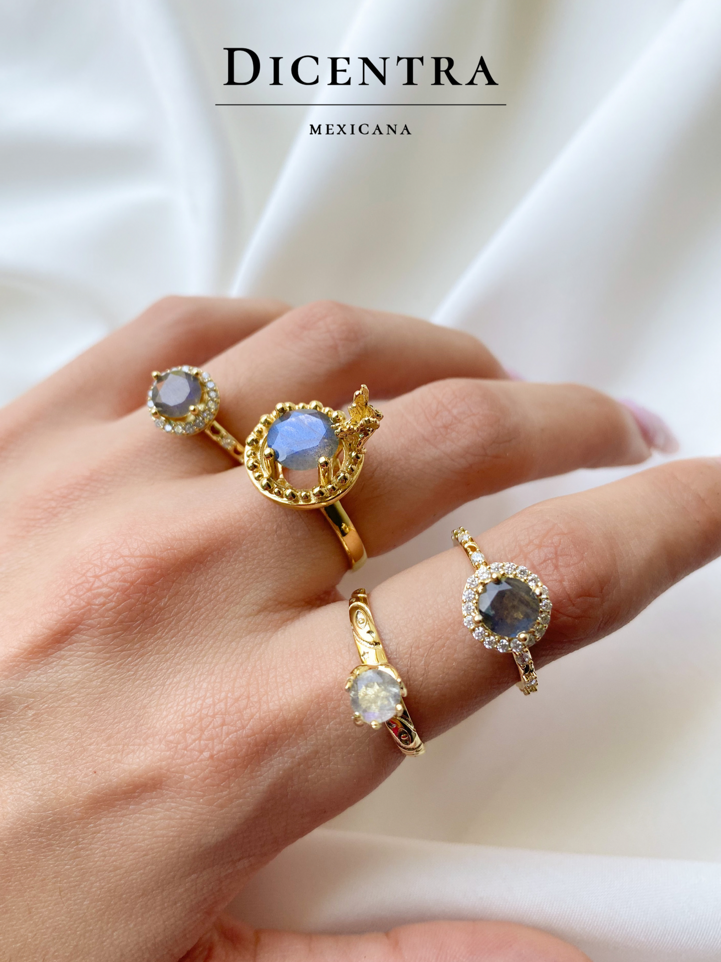 Anillo Fátima Labradorita