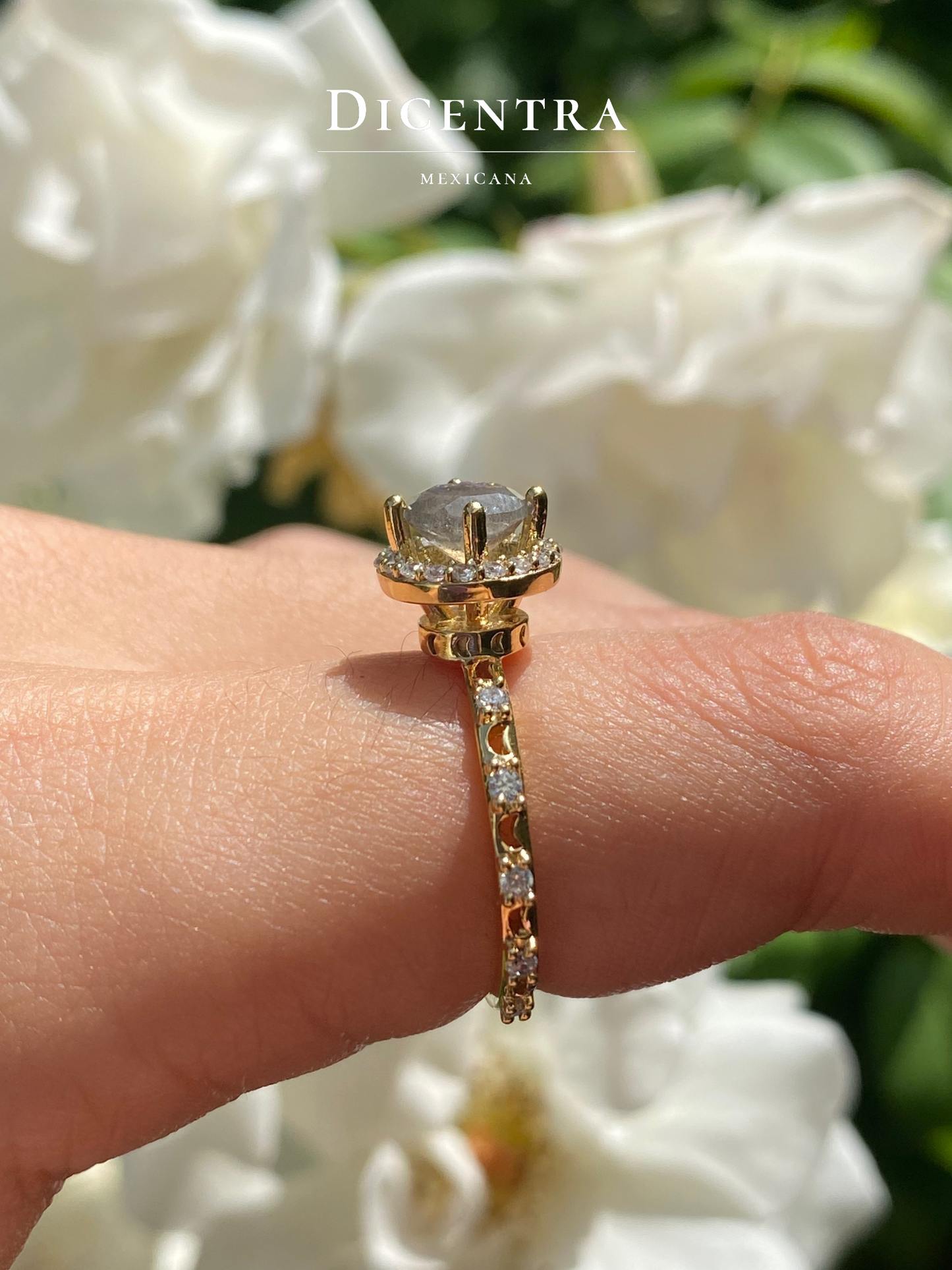 Anillo Fátima Labradorita