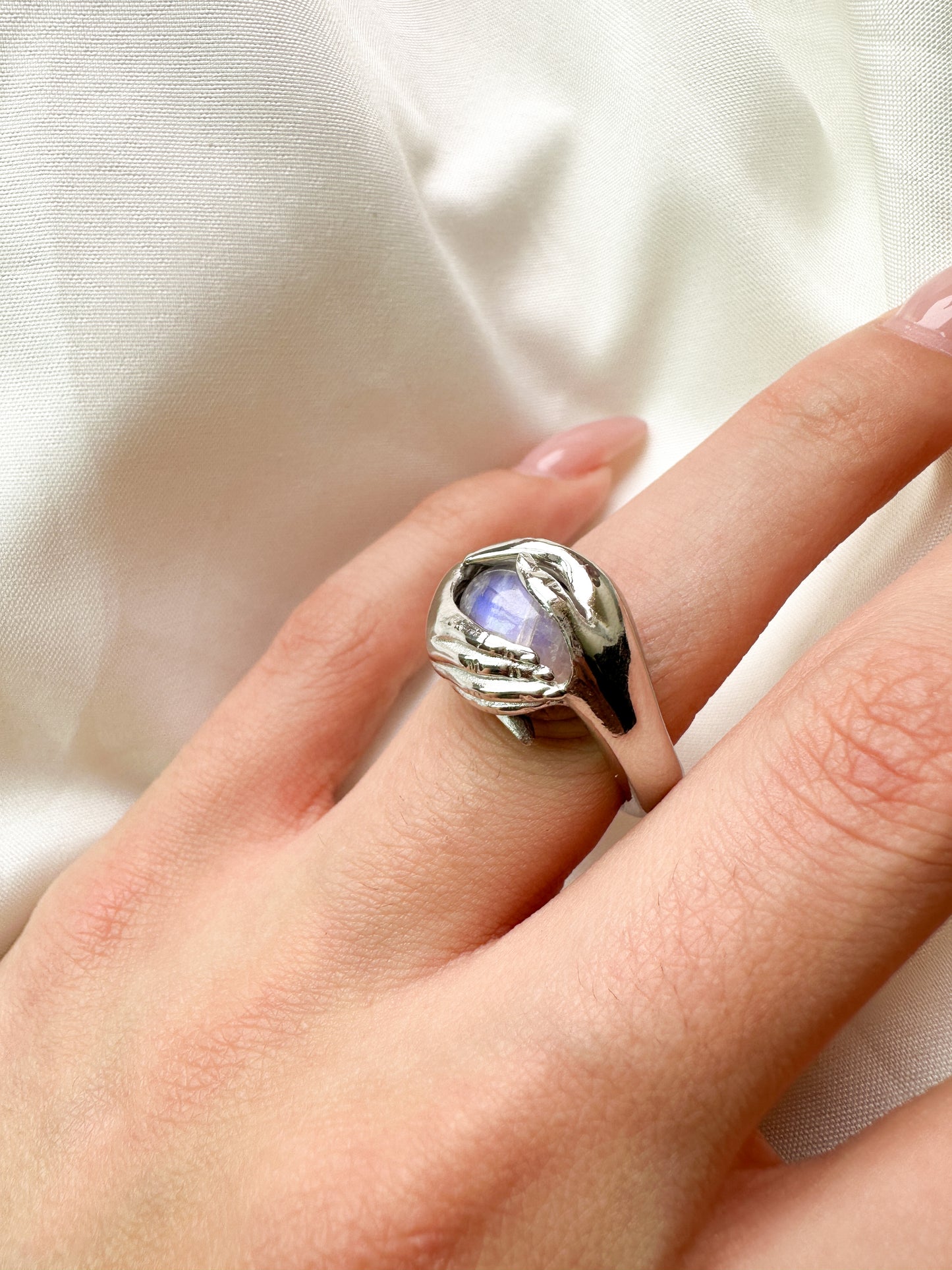 Anillo amor eterno Piedra luna