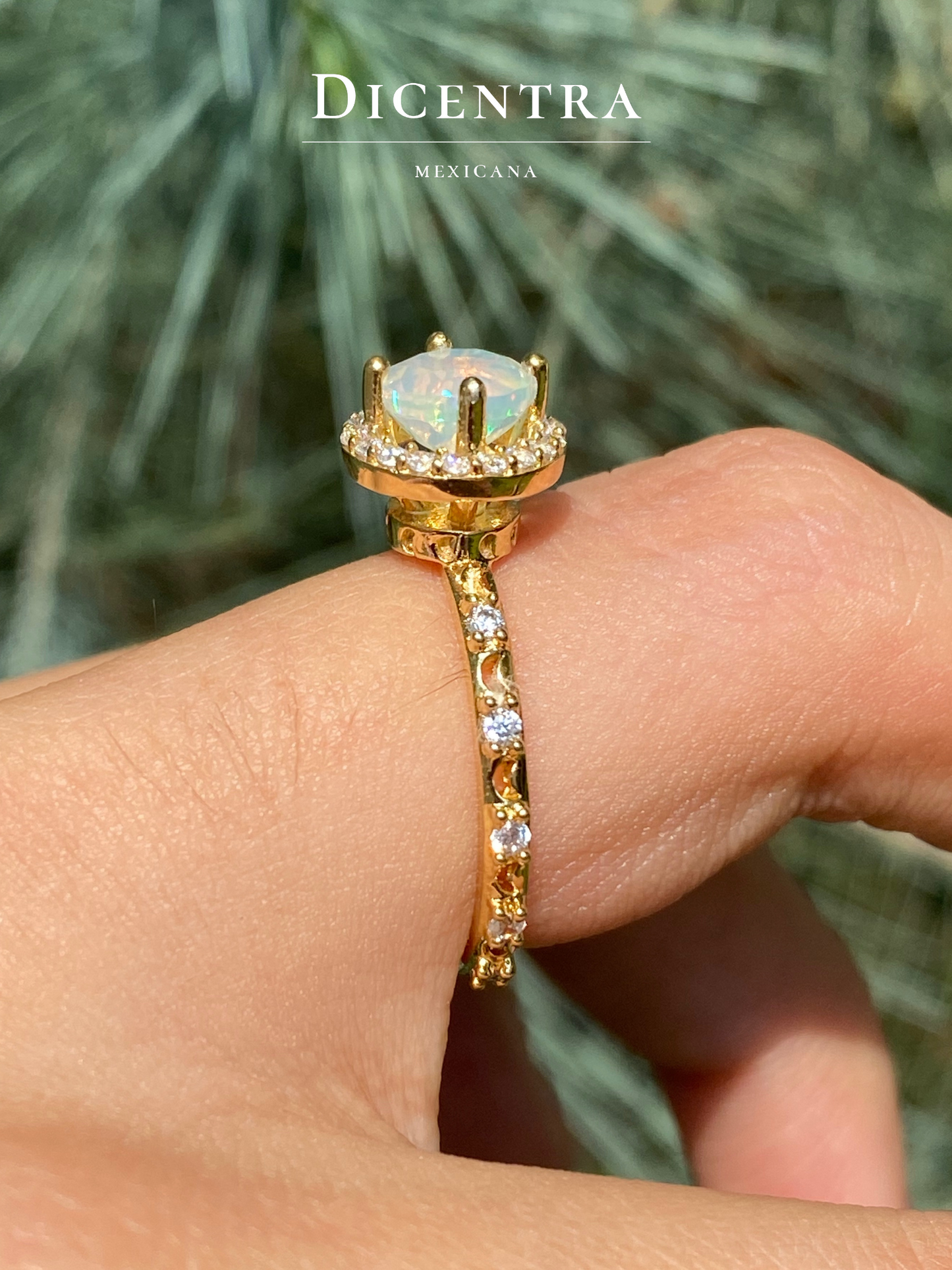 Anillo Fátima Ópalo