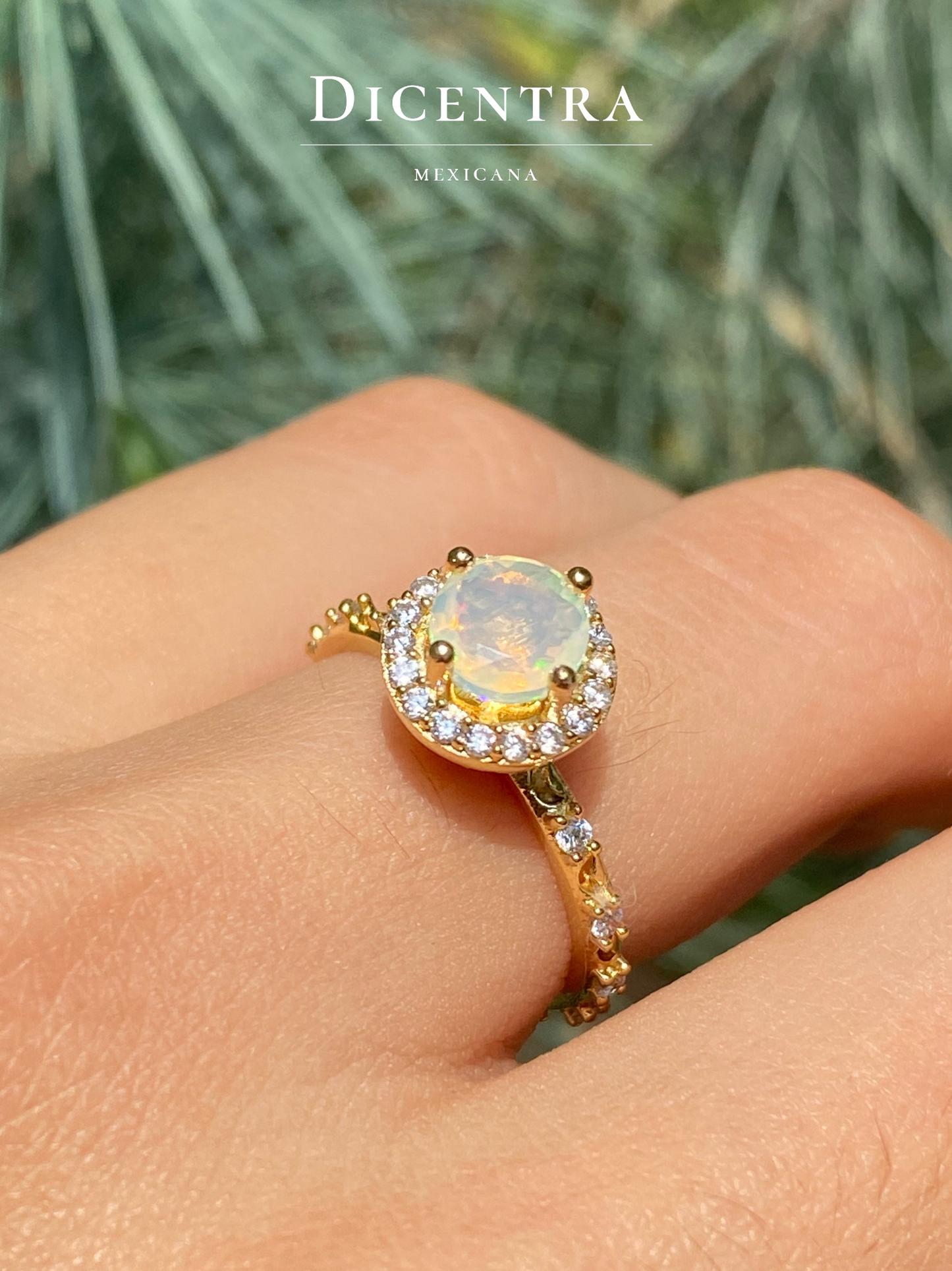 Anillo Fátima Ópalo