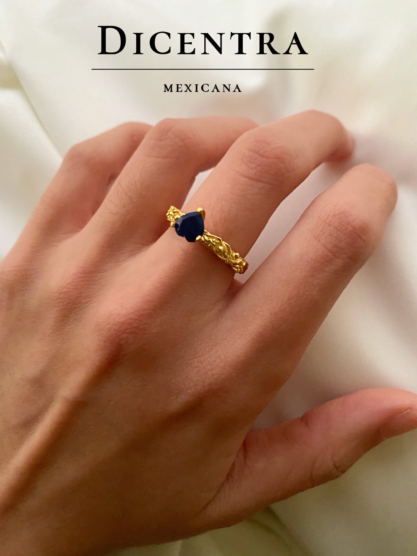 Anillo Bosque Encantado San Valentín Plata .925