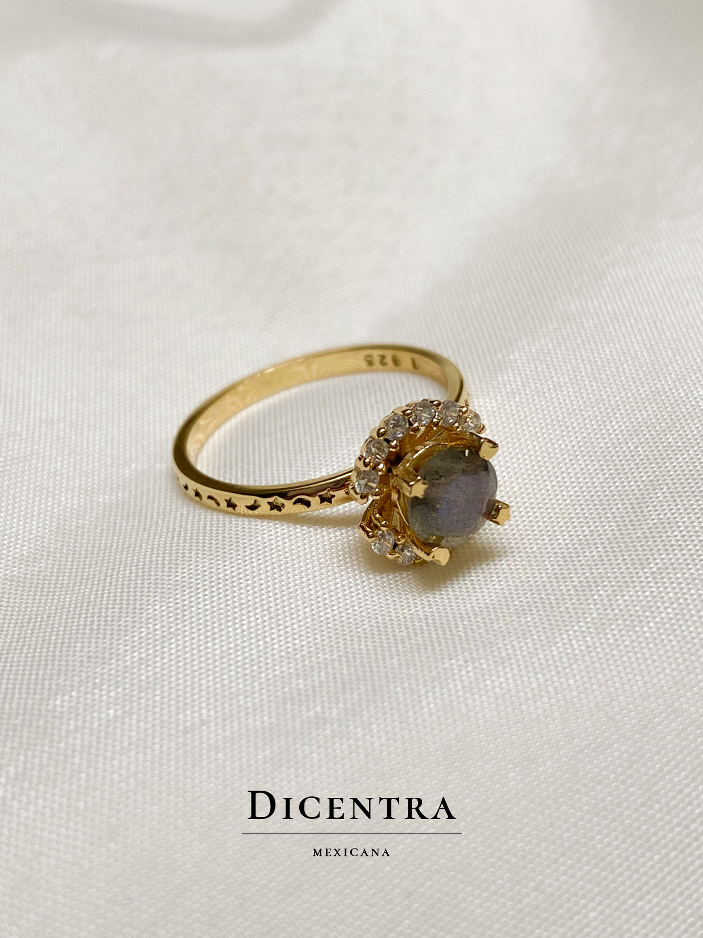 Anillo Reina Hada Labradorita