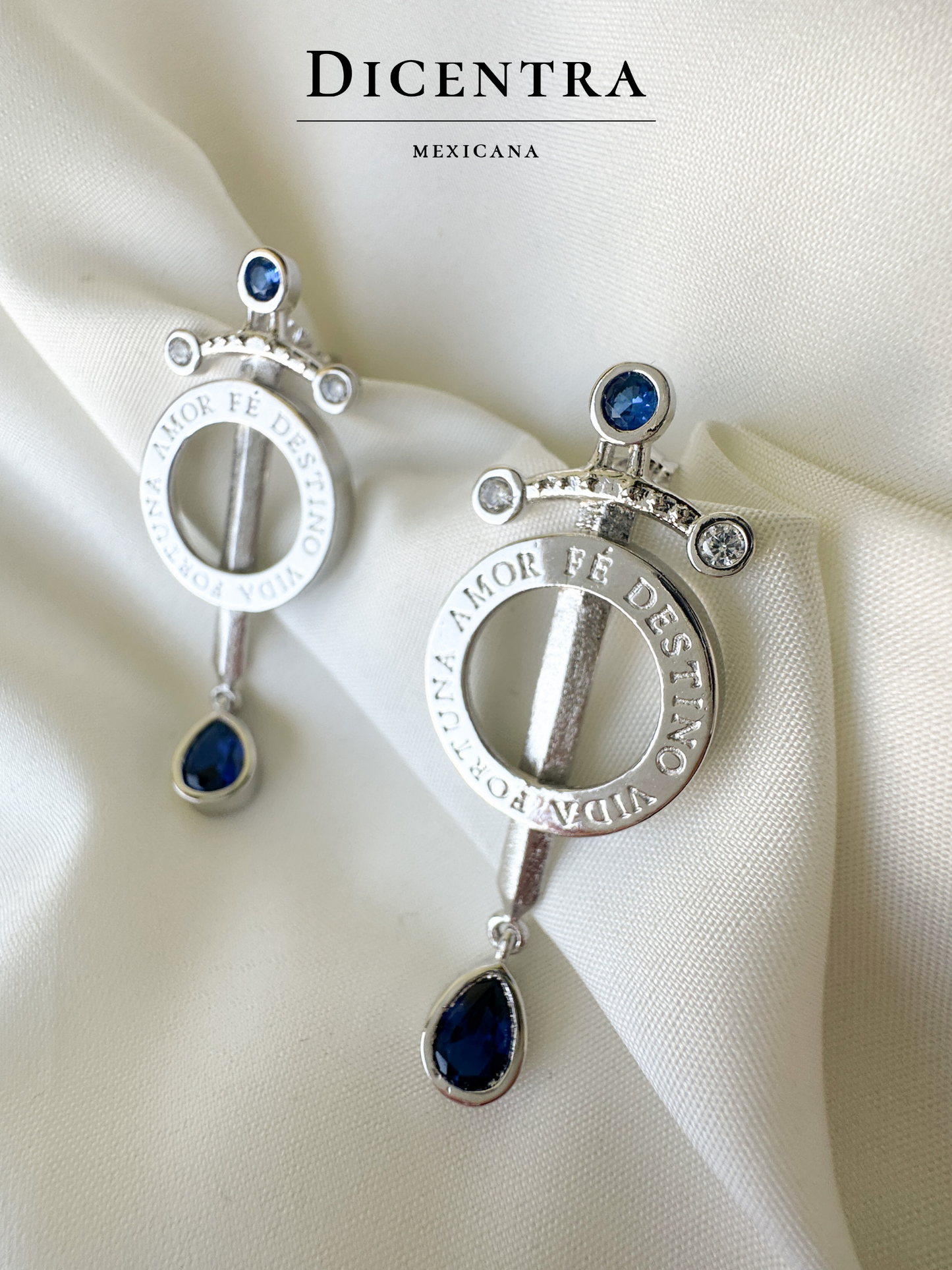 Aretes Fortuna Plata .925
