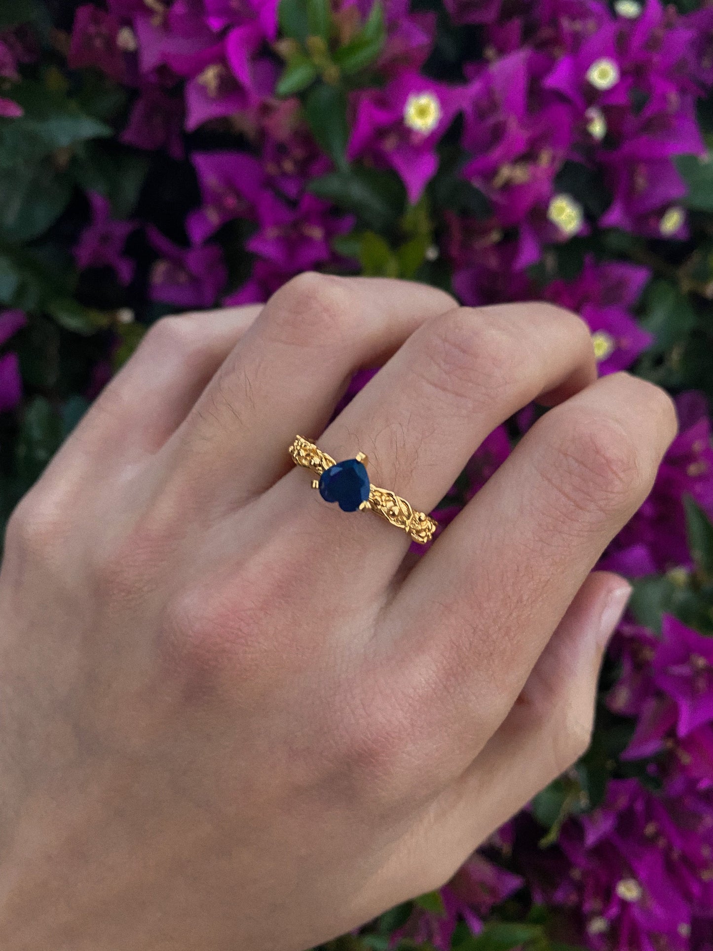Anillo Bosque Encantado San Valentín Plata .925