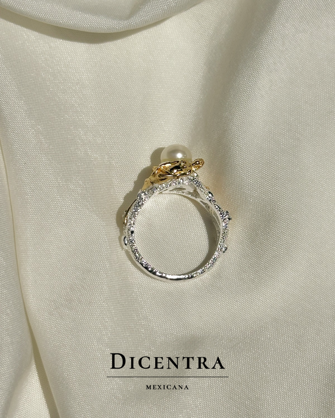 Anillo Sirena Perla (Pre venta)