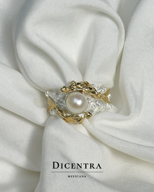 Anillo Sirena Perla (Pre venta)