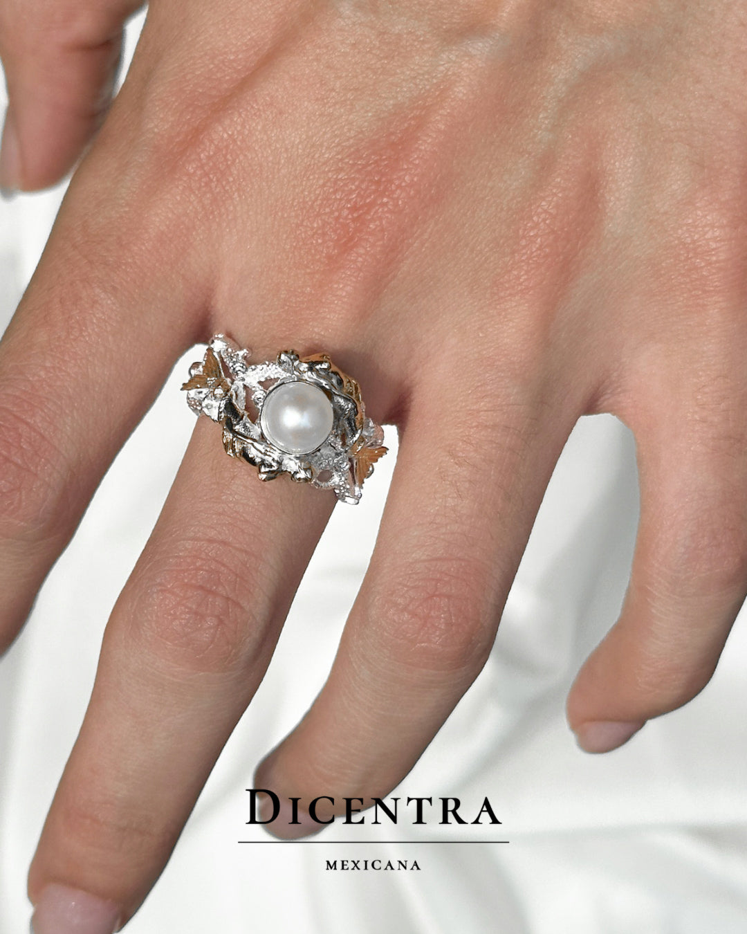 Anillo Sirena Perla (Pre venta)