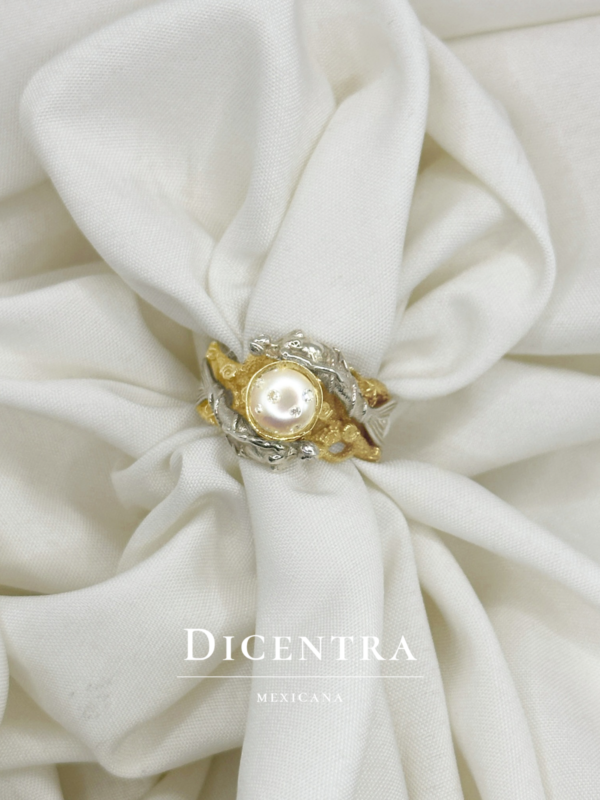 Anillo Sirena Perla Ed. Especial