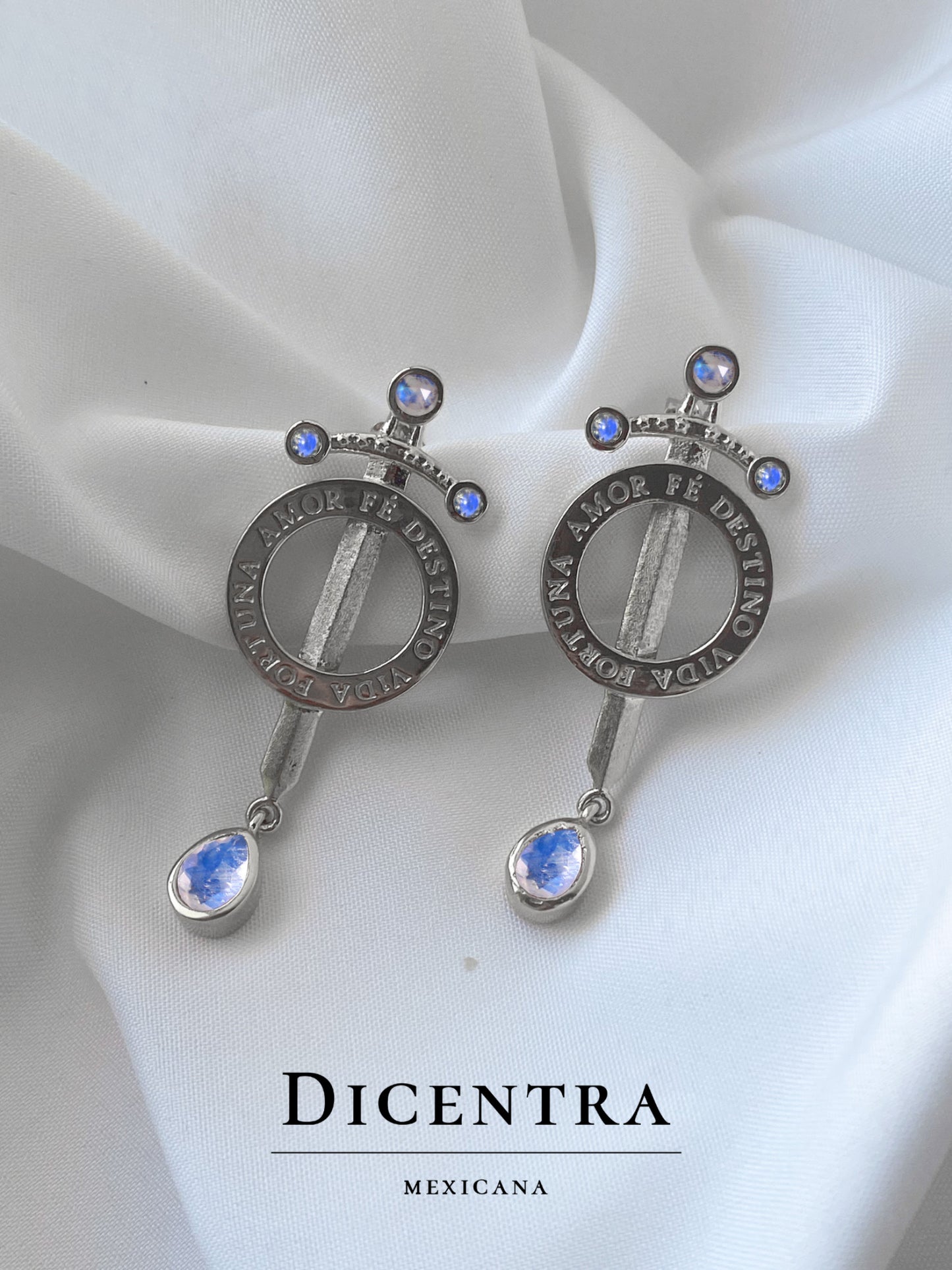 Aretes Fortuna Ed. Especial Piedra luna