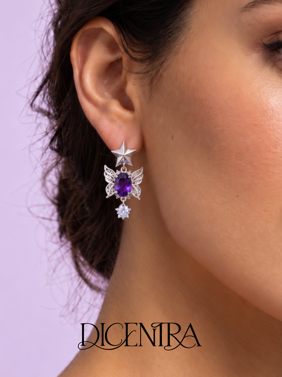 Aretes Mariposa