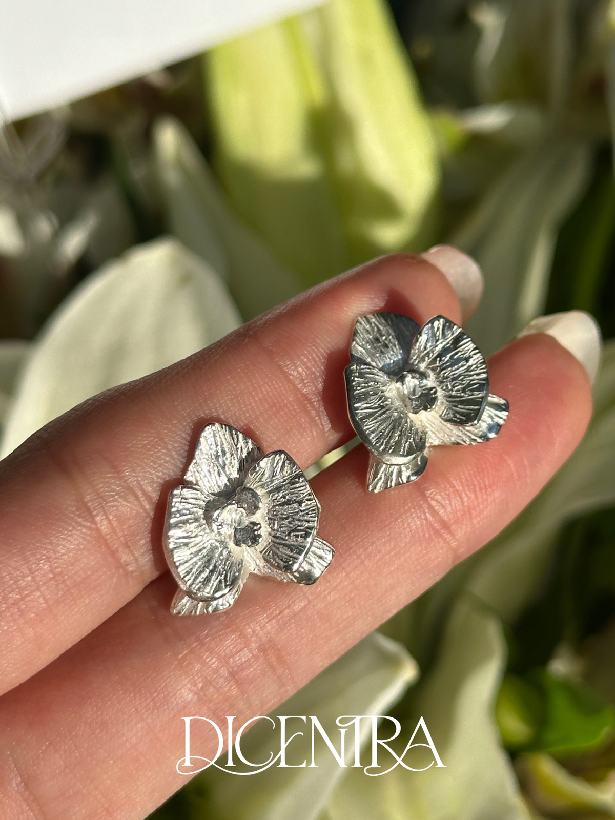 Aretes Orquídea