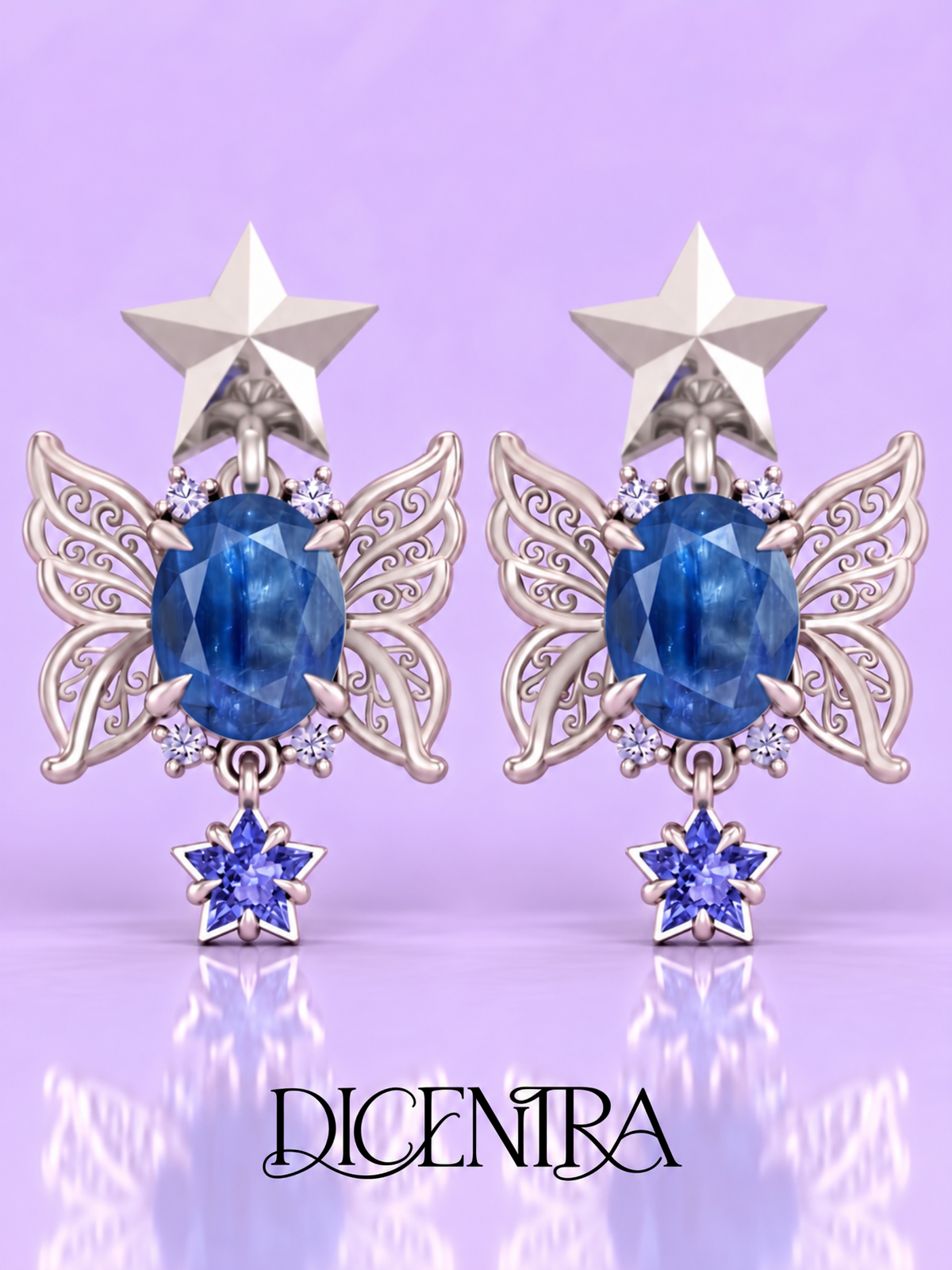 Aretes Mariposa