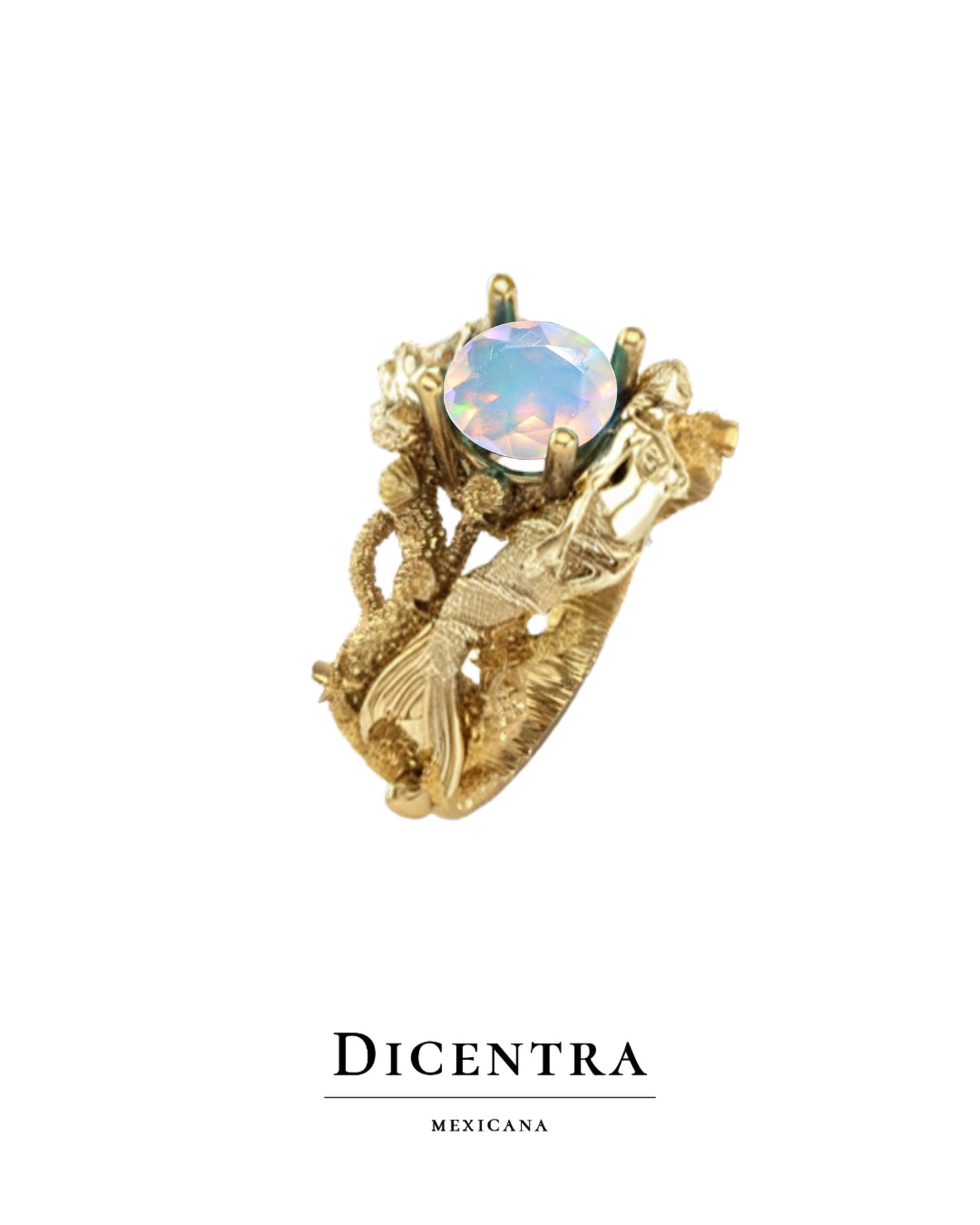 Anillo Sirena Ópalo (Pre venta)