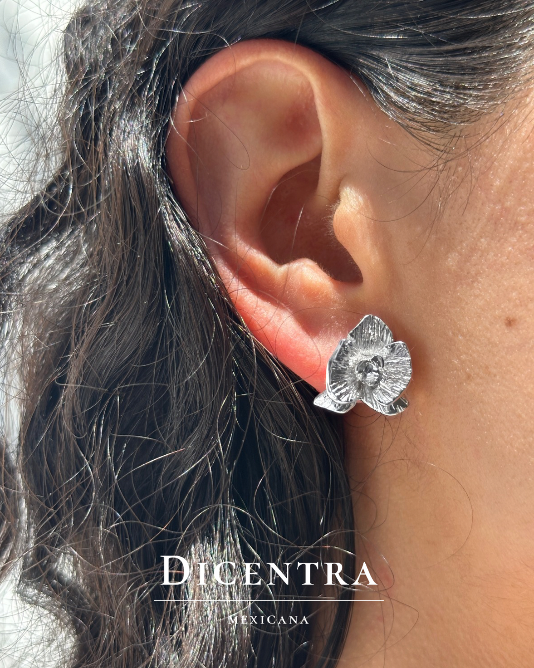Aretes Orquídea