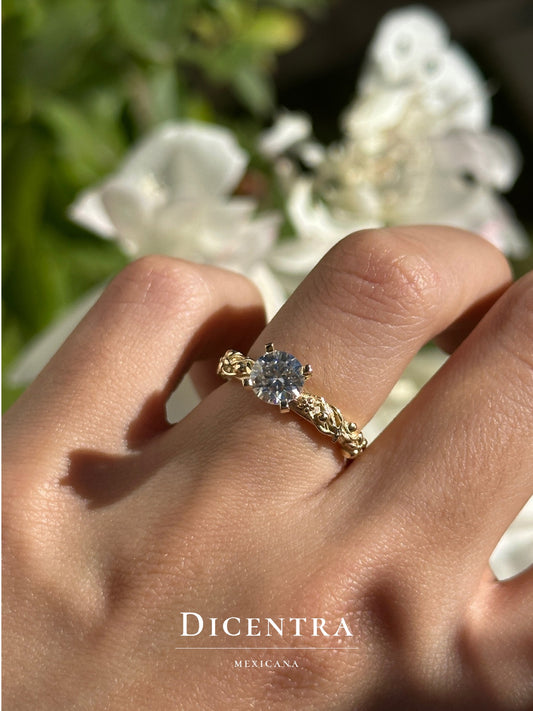 Anillo de compromiso Bosque (Diamante de lab)