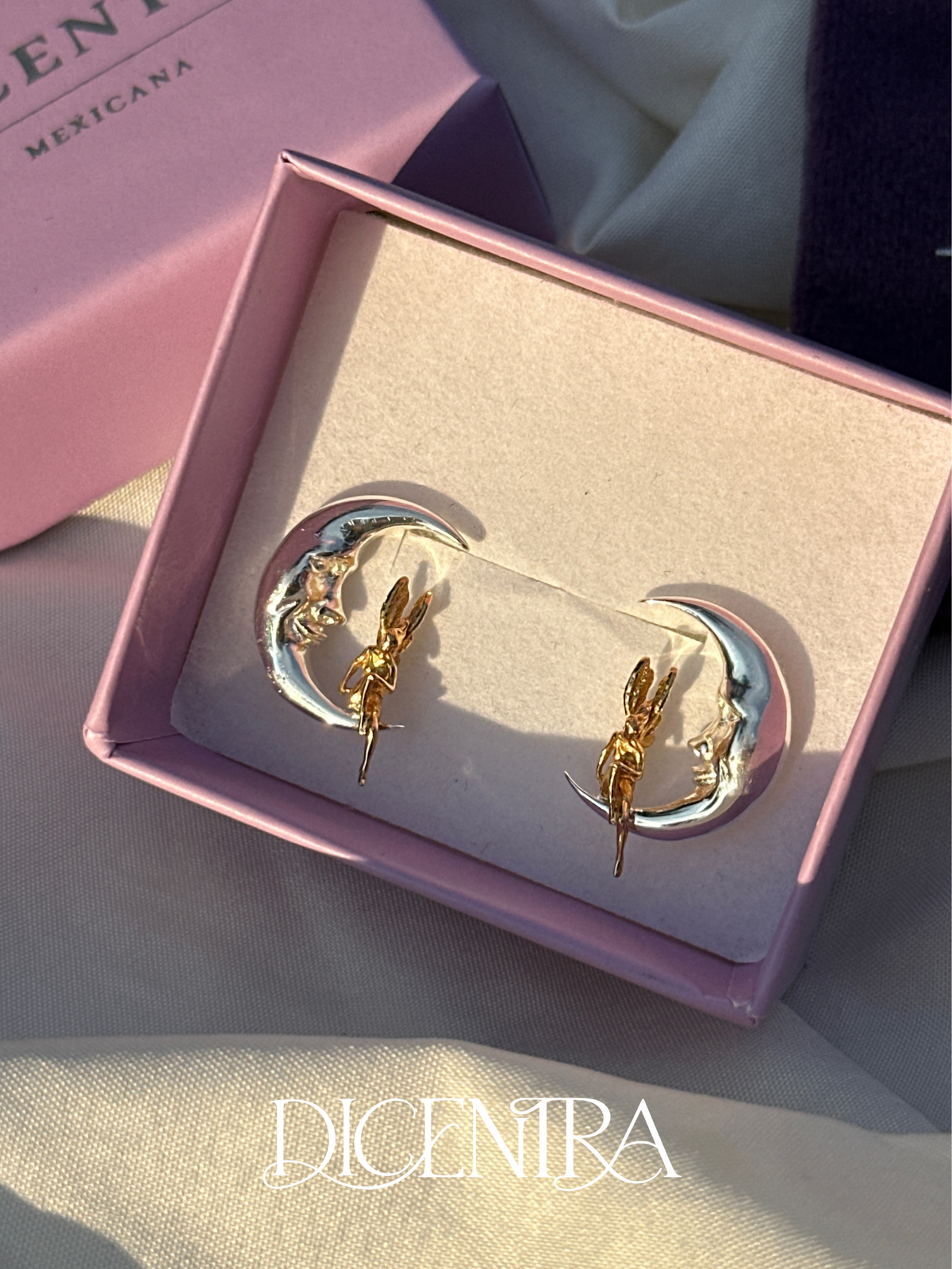 Aretes Hada Luna