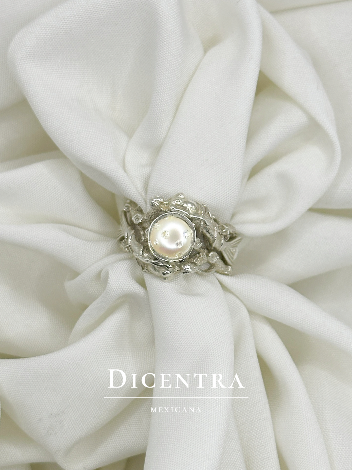 Anillo Sirena Perla Ed. Especial